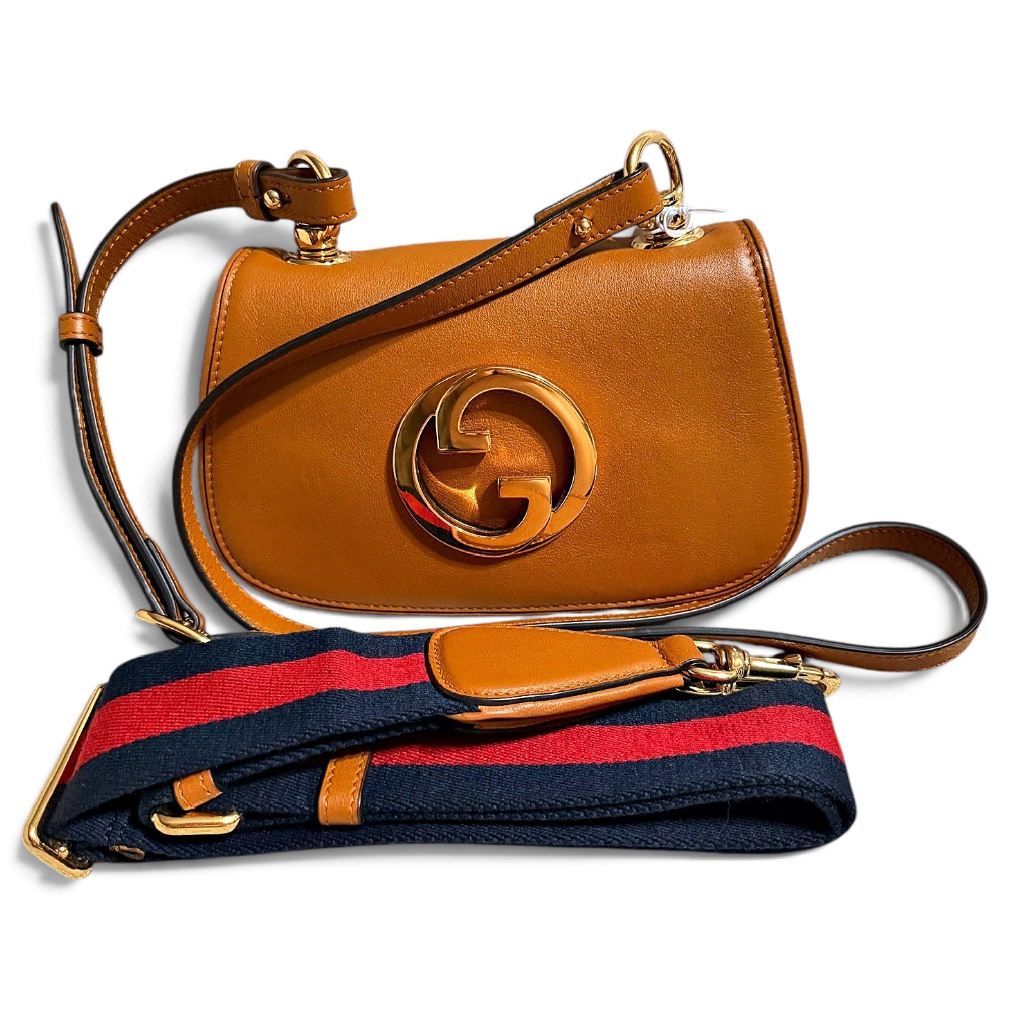 Blondie leather crossbody bag