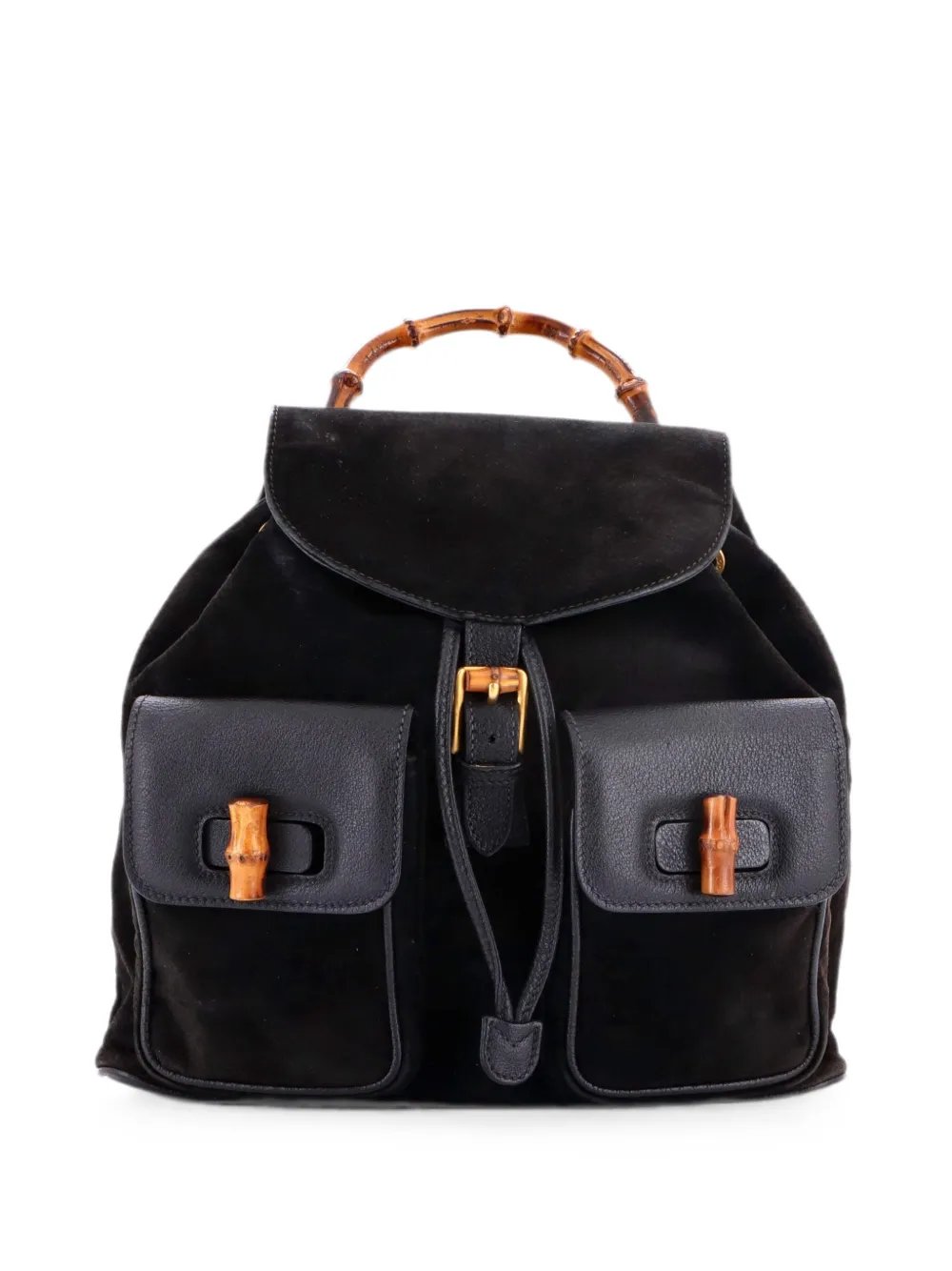 Vintage Bamboo Suede Medium backpack