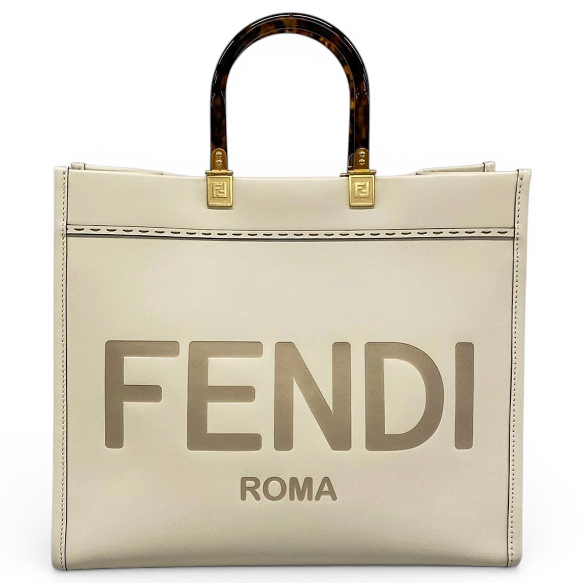 Sunshine leather tote