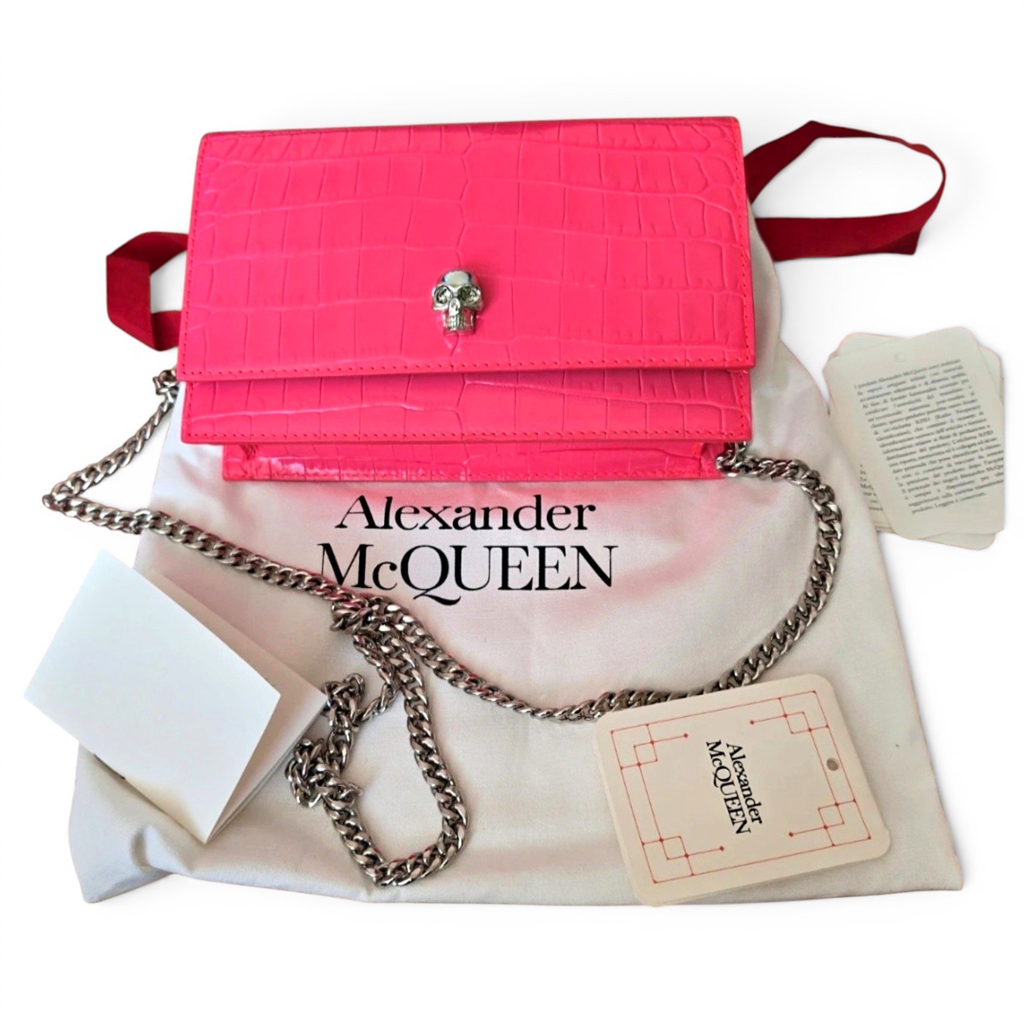 Leather crossbody bag