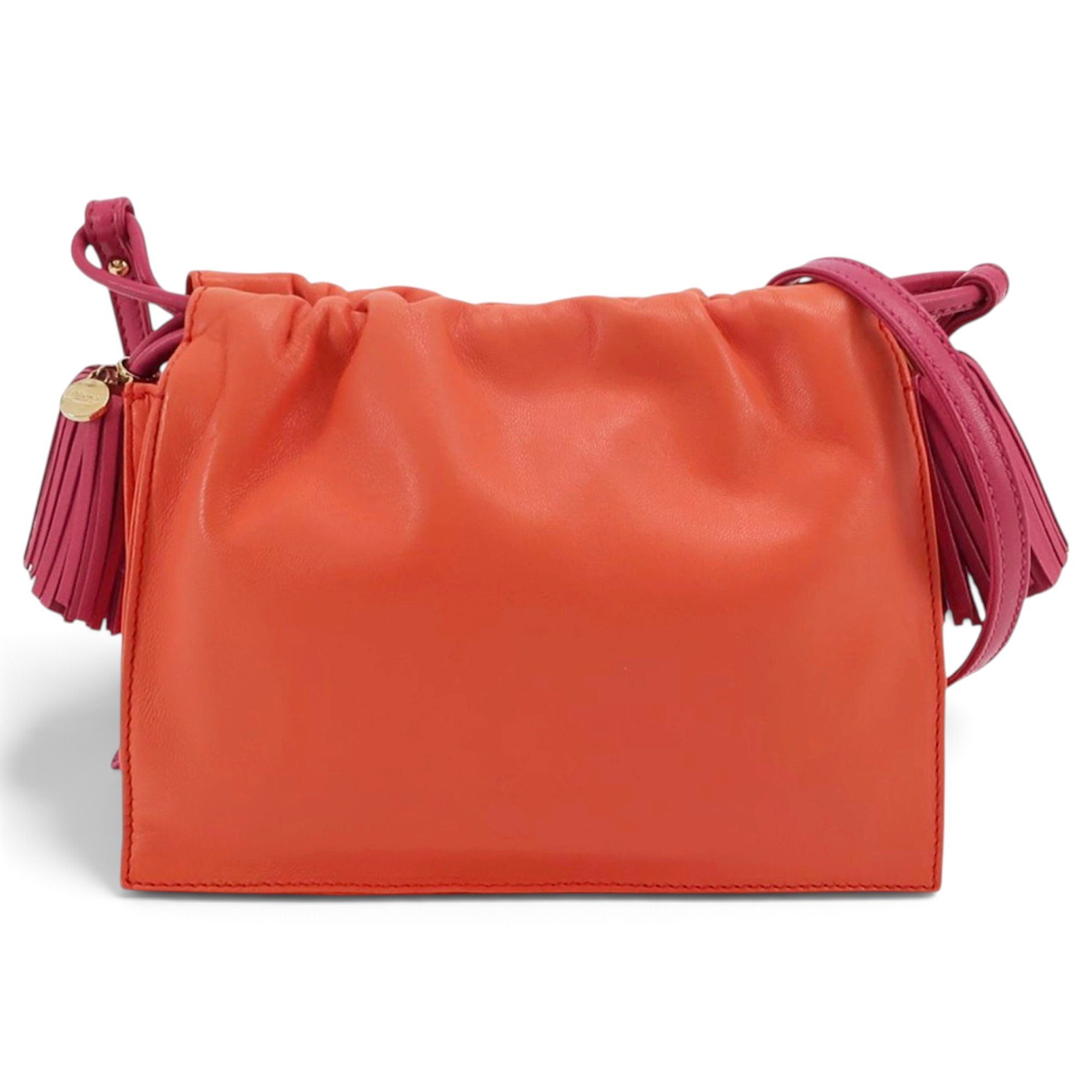 Flamenco leather handbag
