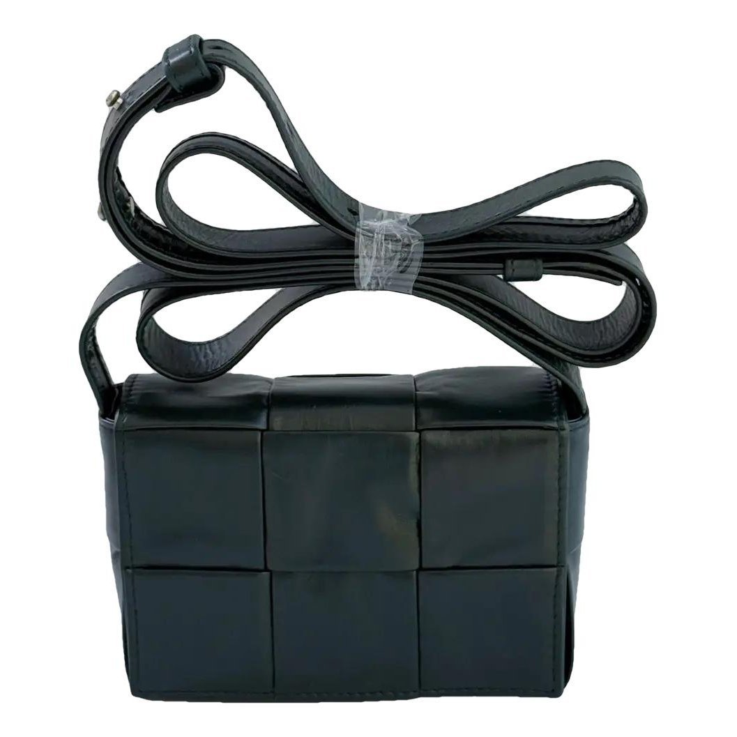 Cassette leather crossbody bag