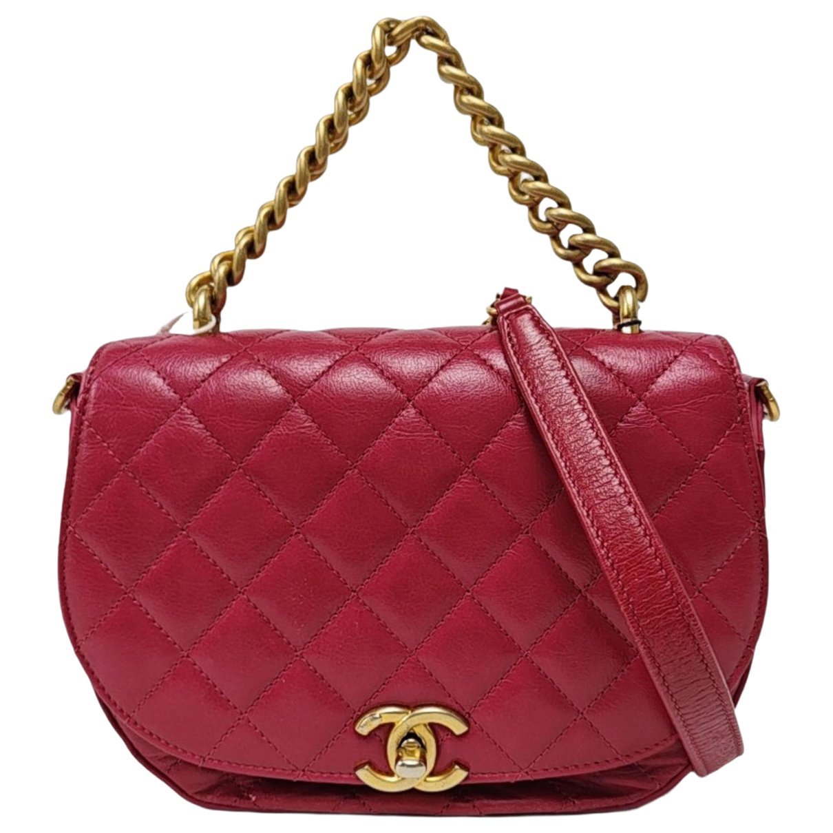 Leather crossbody bag
