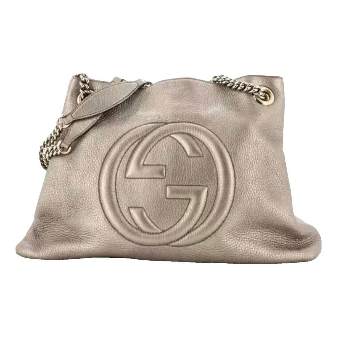Leather handbag