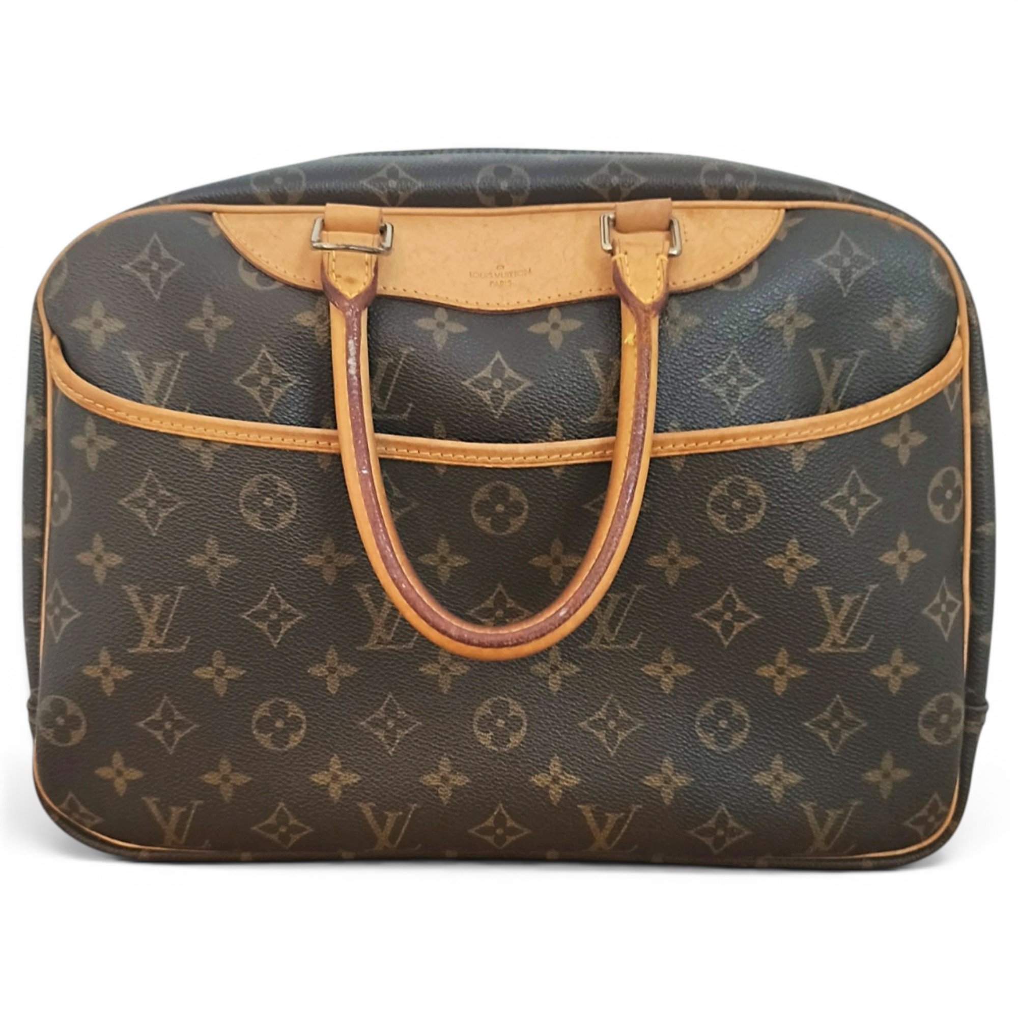 Deauville leather handbag