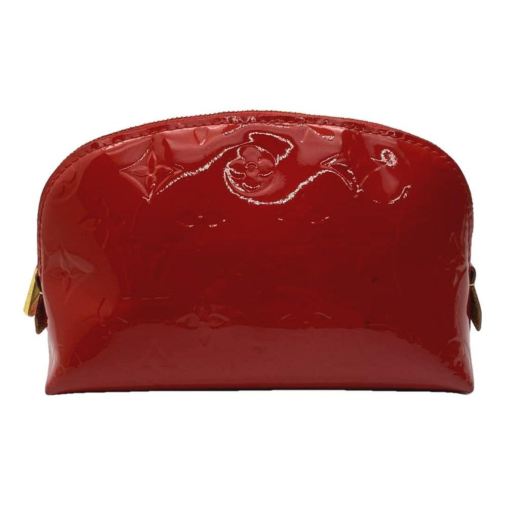 Pochette Cosmétique patent leather vanity case