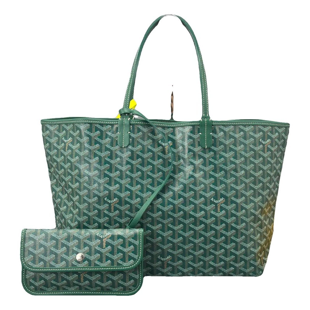 Goyard Saint-Louis leather handbag