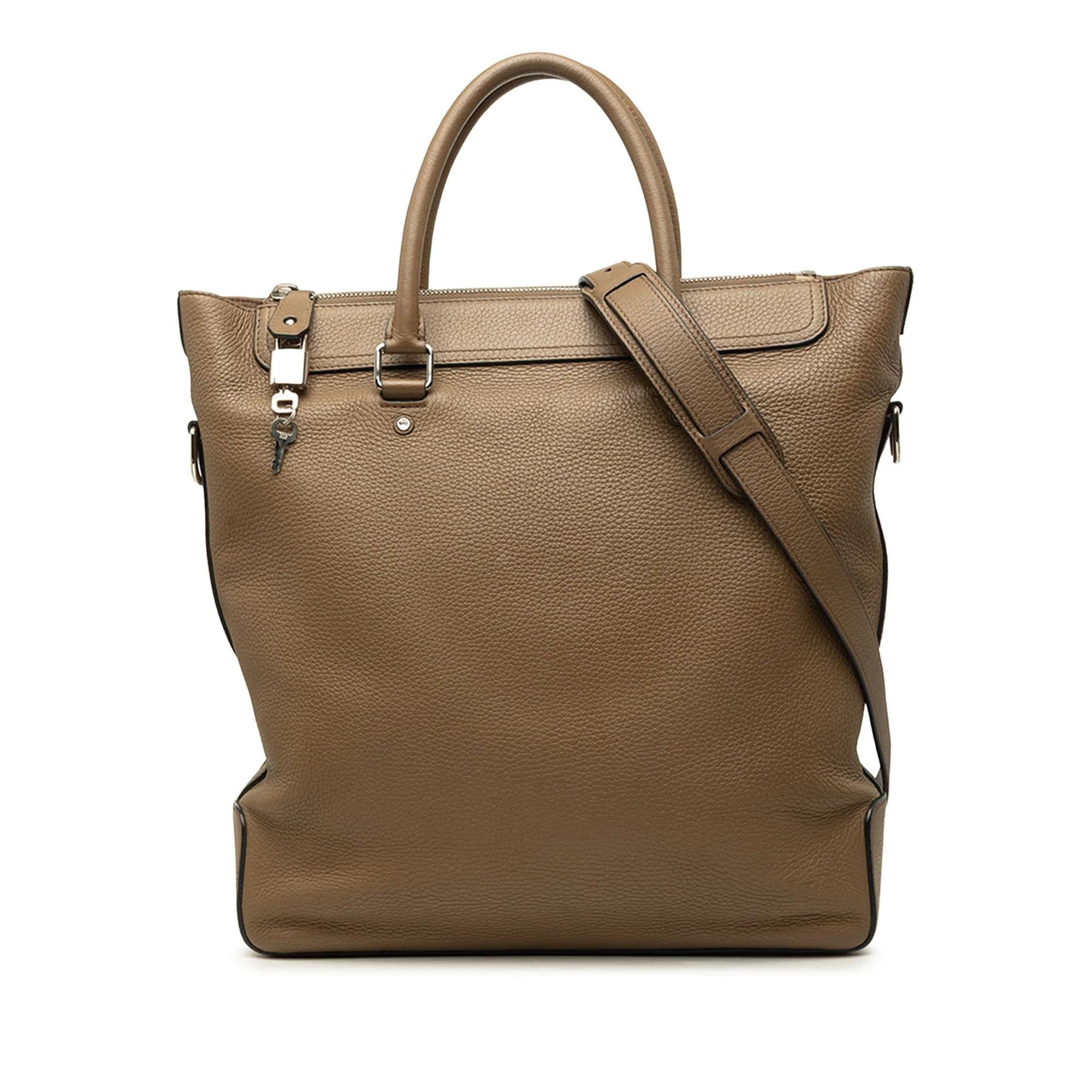 Greenwich leather handbag