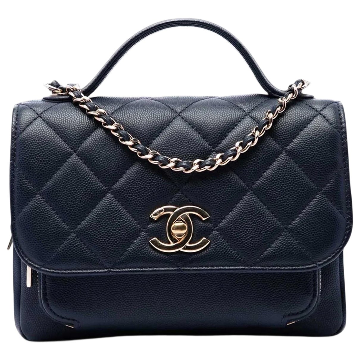 Business Affinity leather satchel