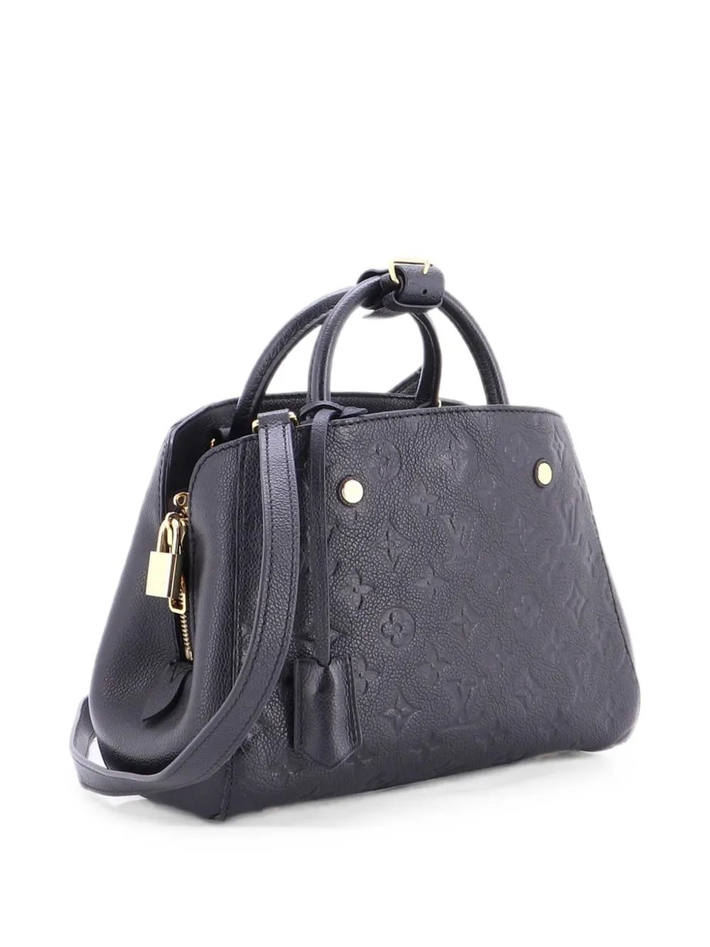 Montaigne Handbag Monogram Empreinte Leather BB satchel