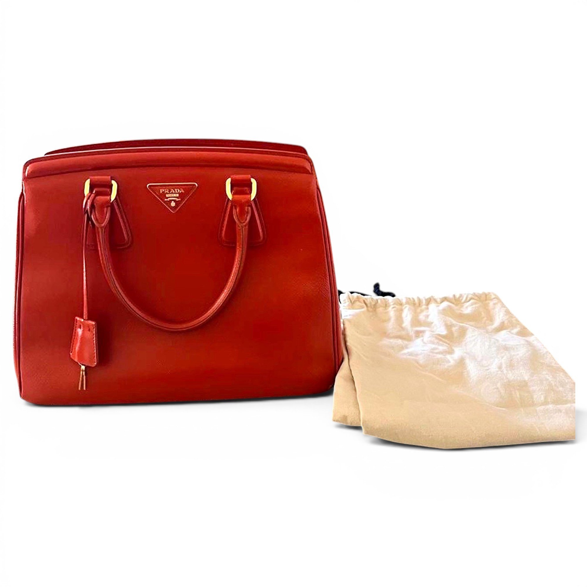 Leather handbag