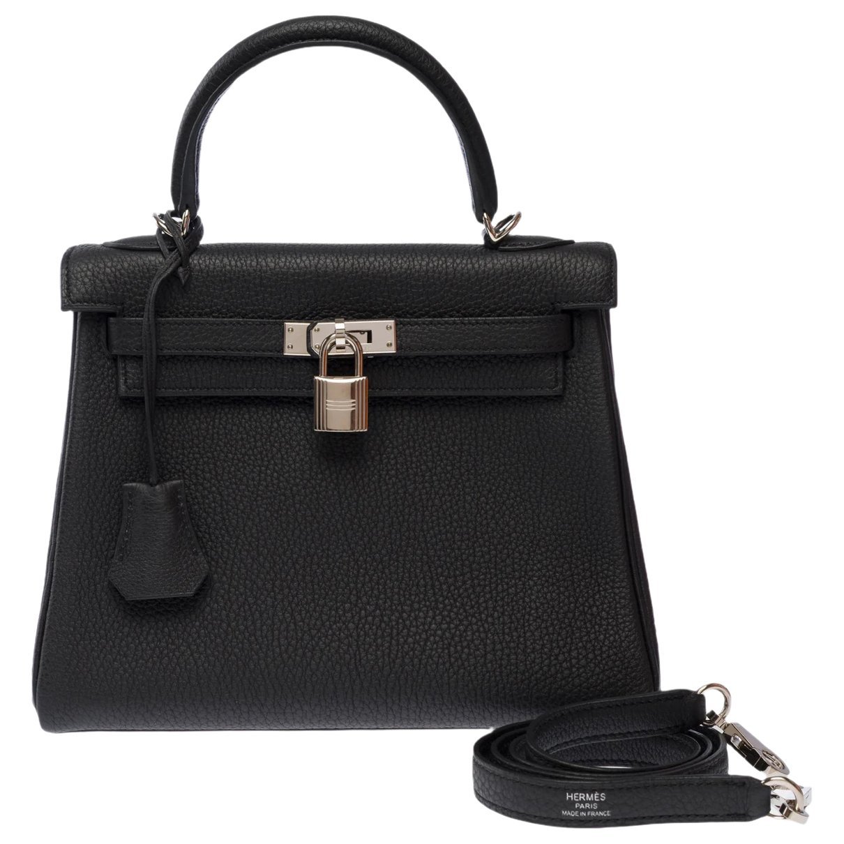 Kelly 25 leather handbag