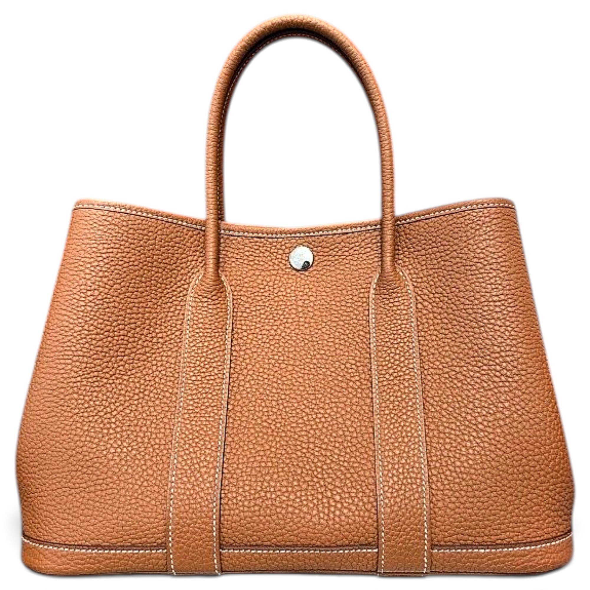Garden Party leather handbag