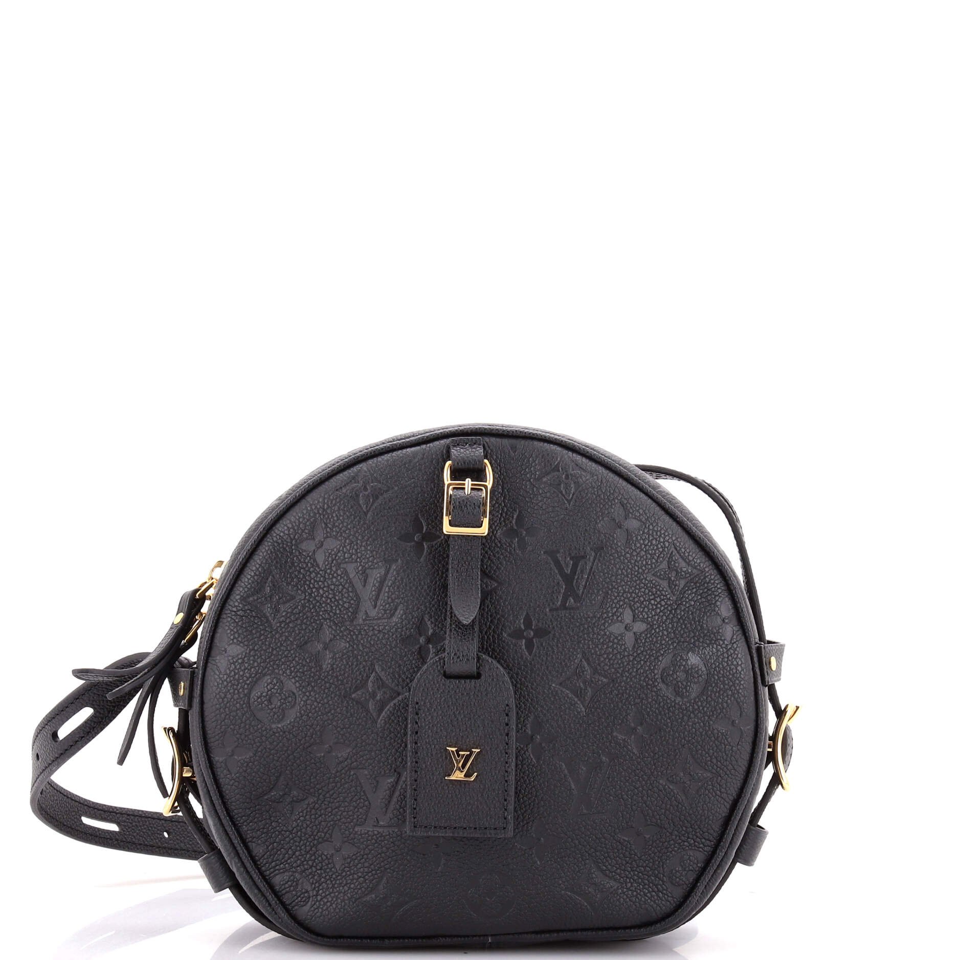 Louis Vuitton Boite Chapeau Souple Bag Monogram Empreinte Leather MM