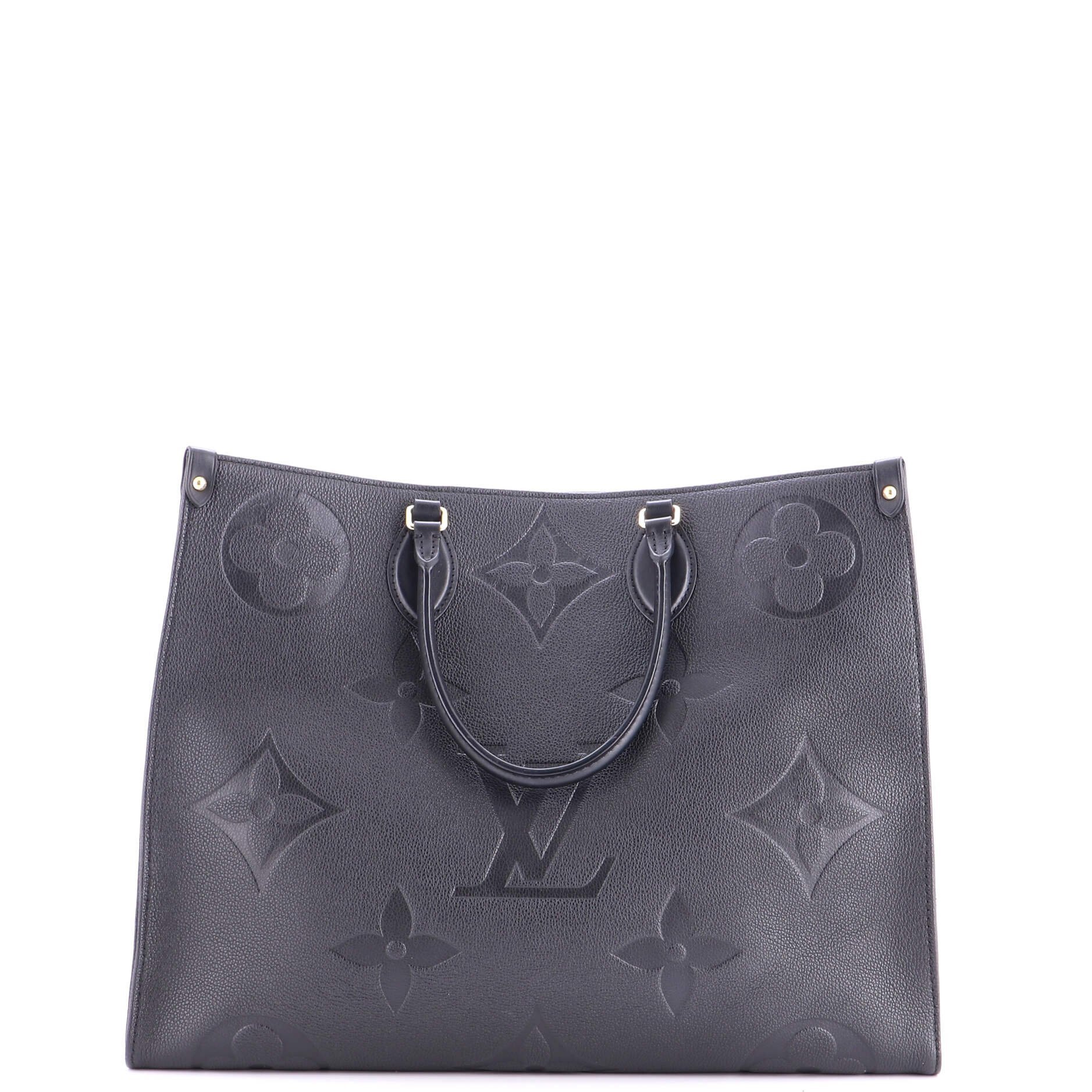 Leather tote