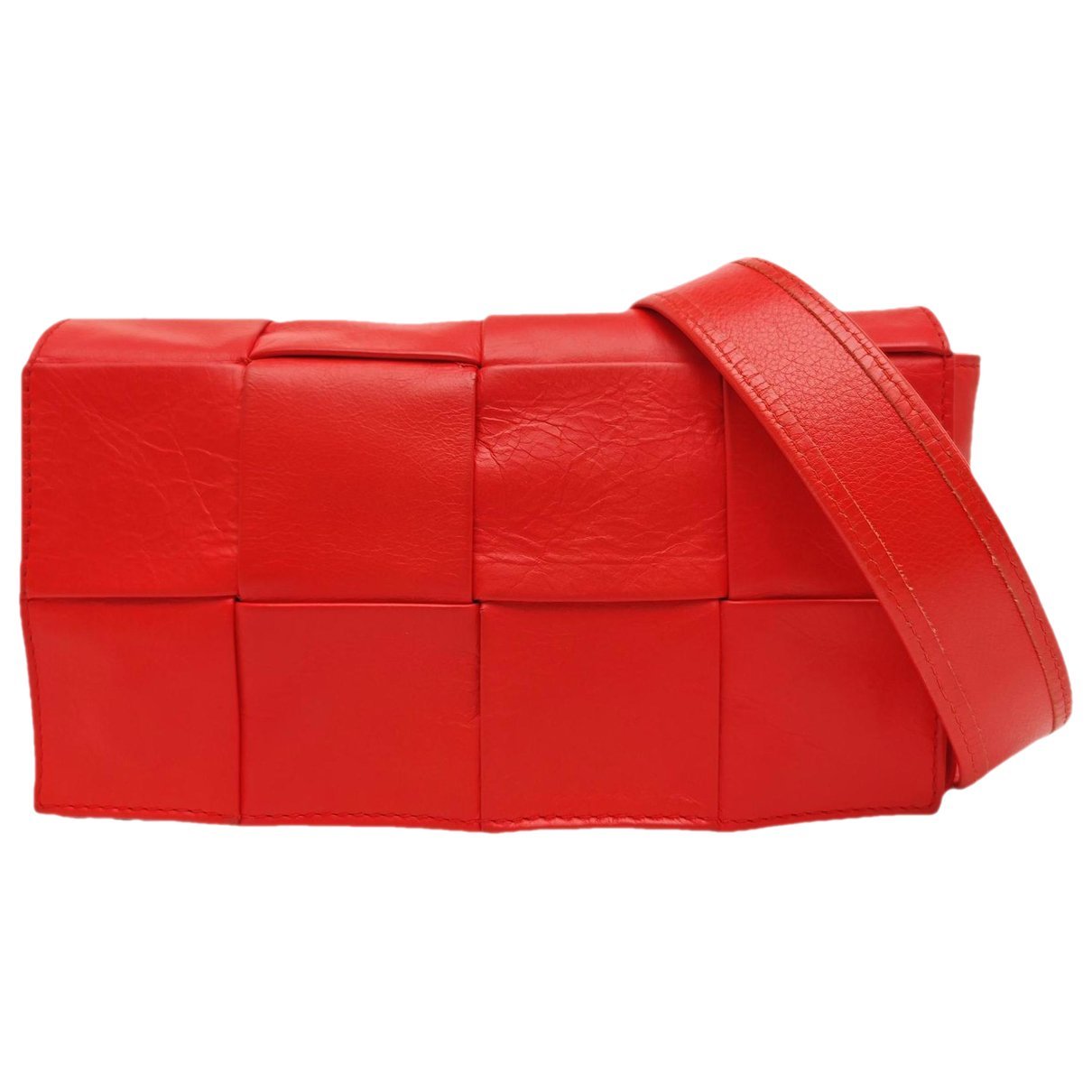 Brick Cassette leather handbag