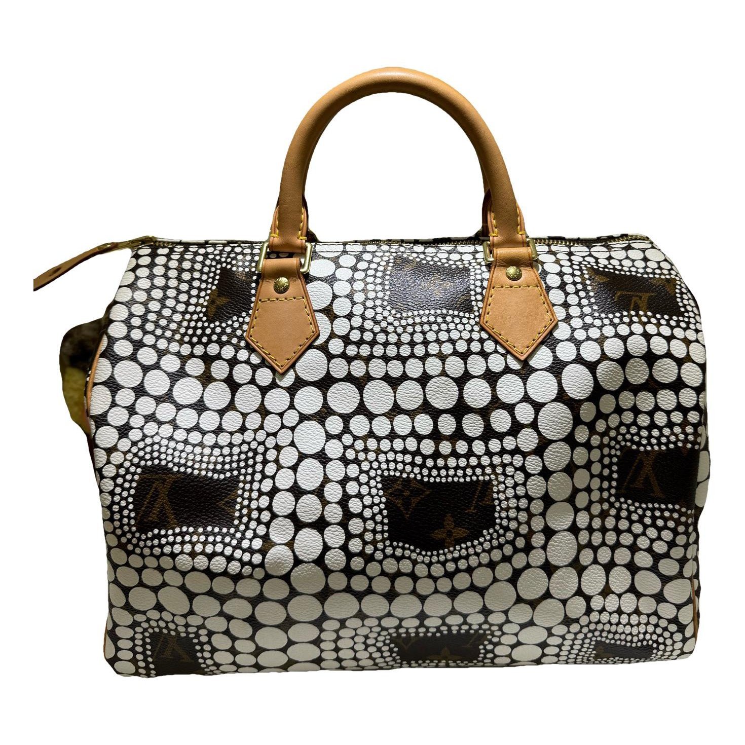 Speedy leather handbag