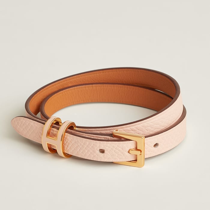 Rose Églantine Pop H Double Tour Bracelet