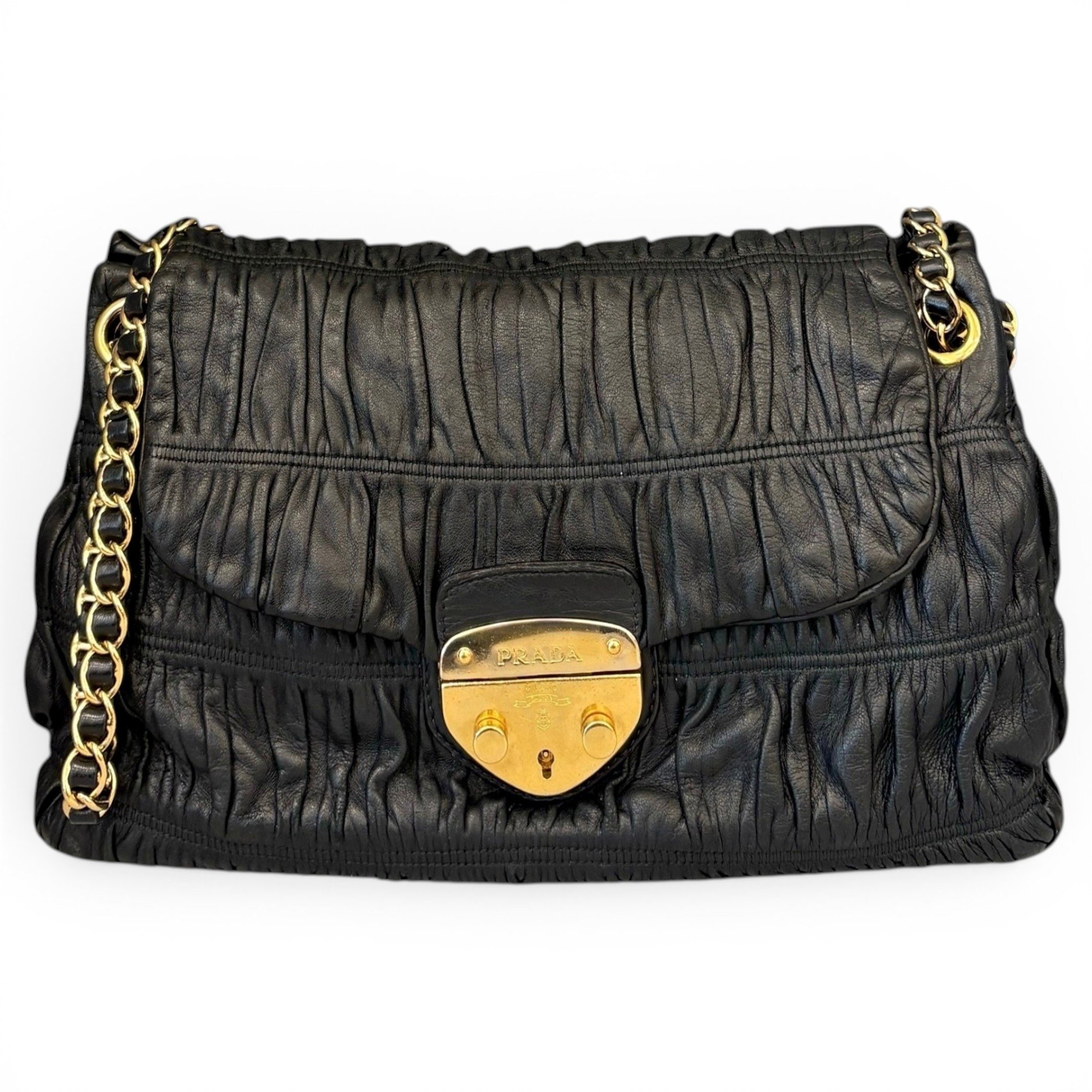 Leather handbag