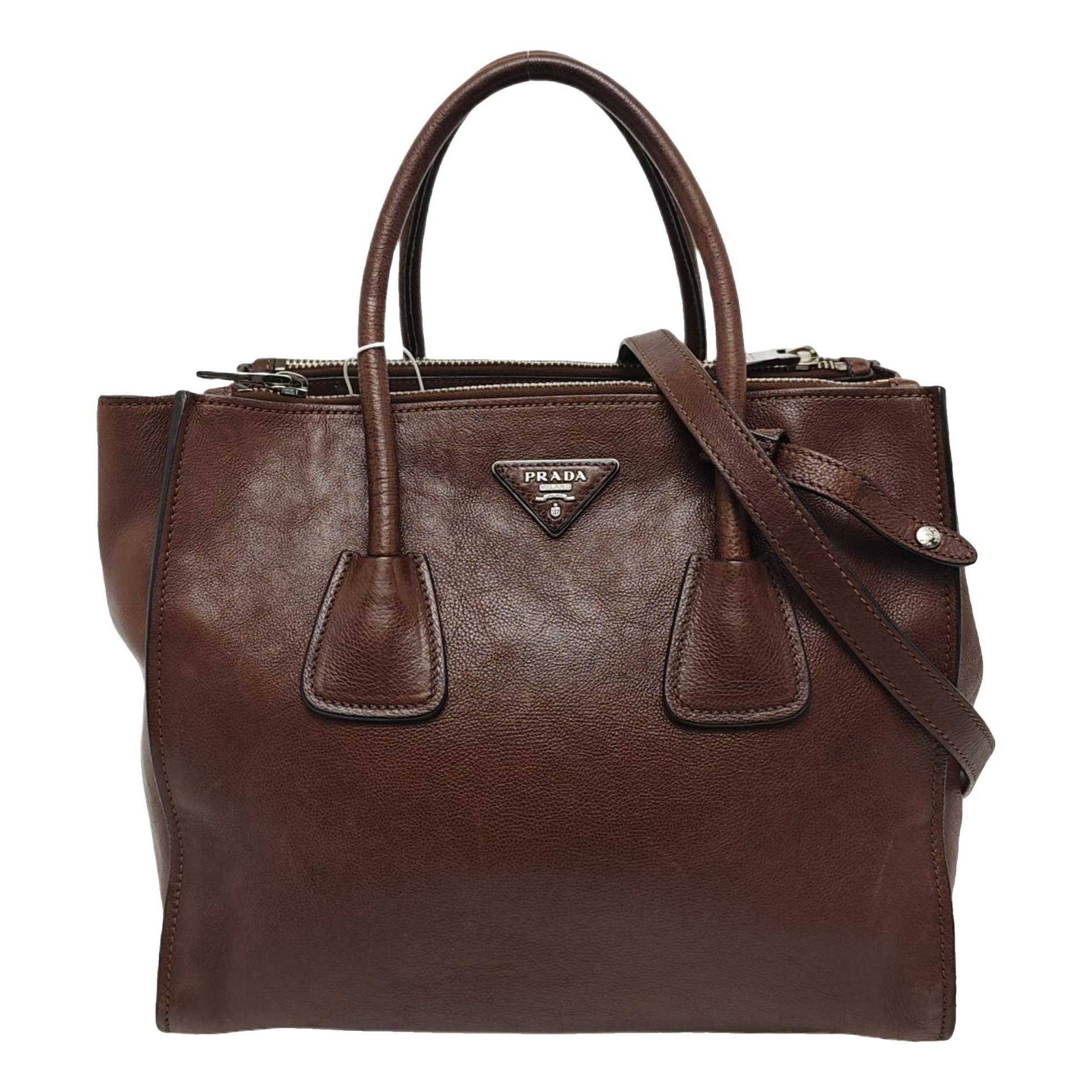 Galleria leather handbag