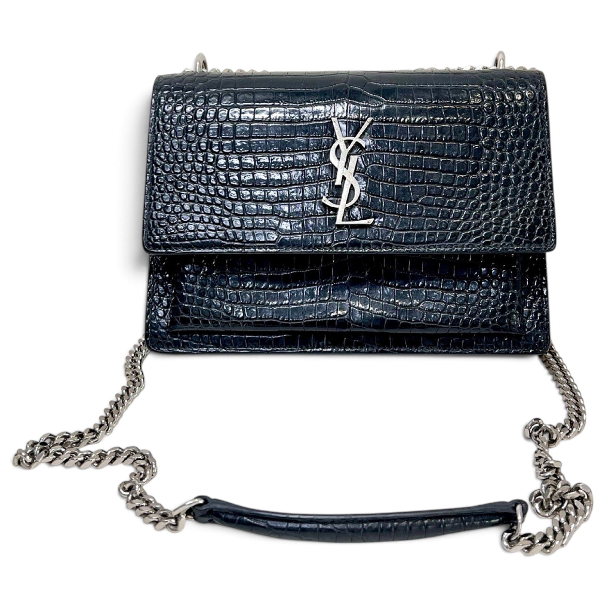Sunset leather handbag