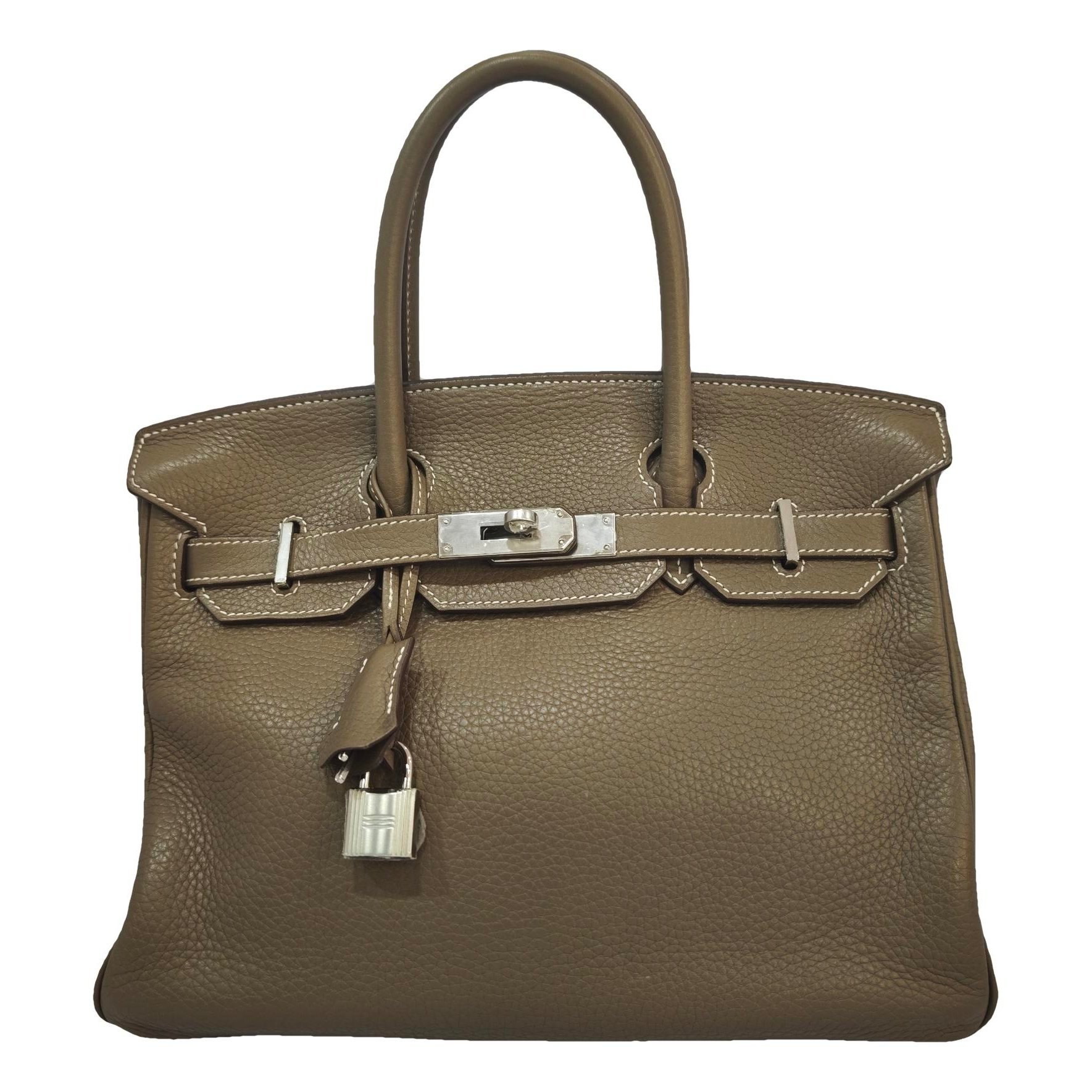Birkin 30 leather handbag
