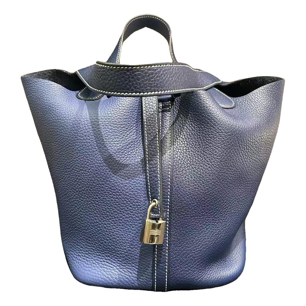 Picotin leather handbag
