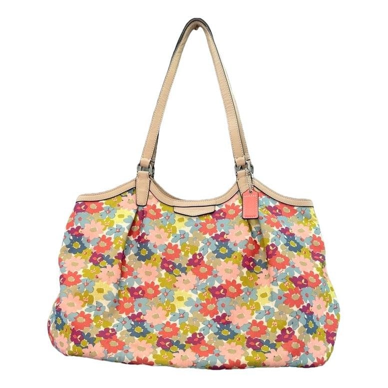 Leather tote