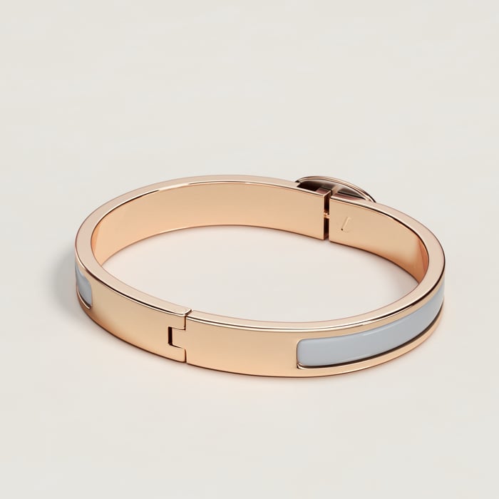 Gris Mini Clic Chaine d'Ancre Bracelet