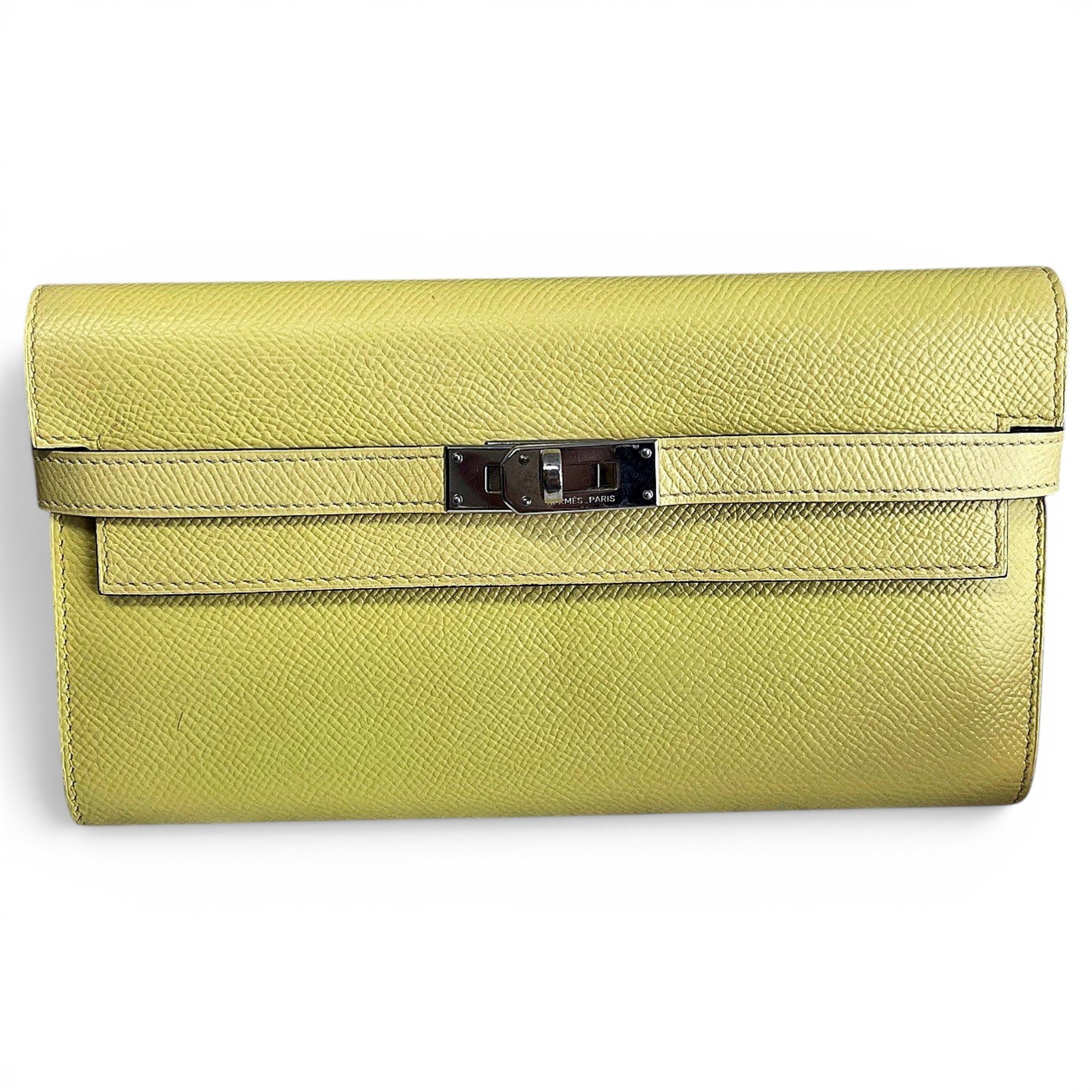 Kelly to go leather clutch bag