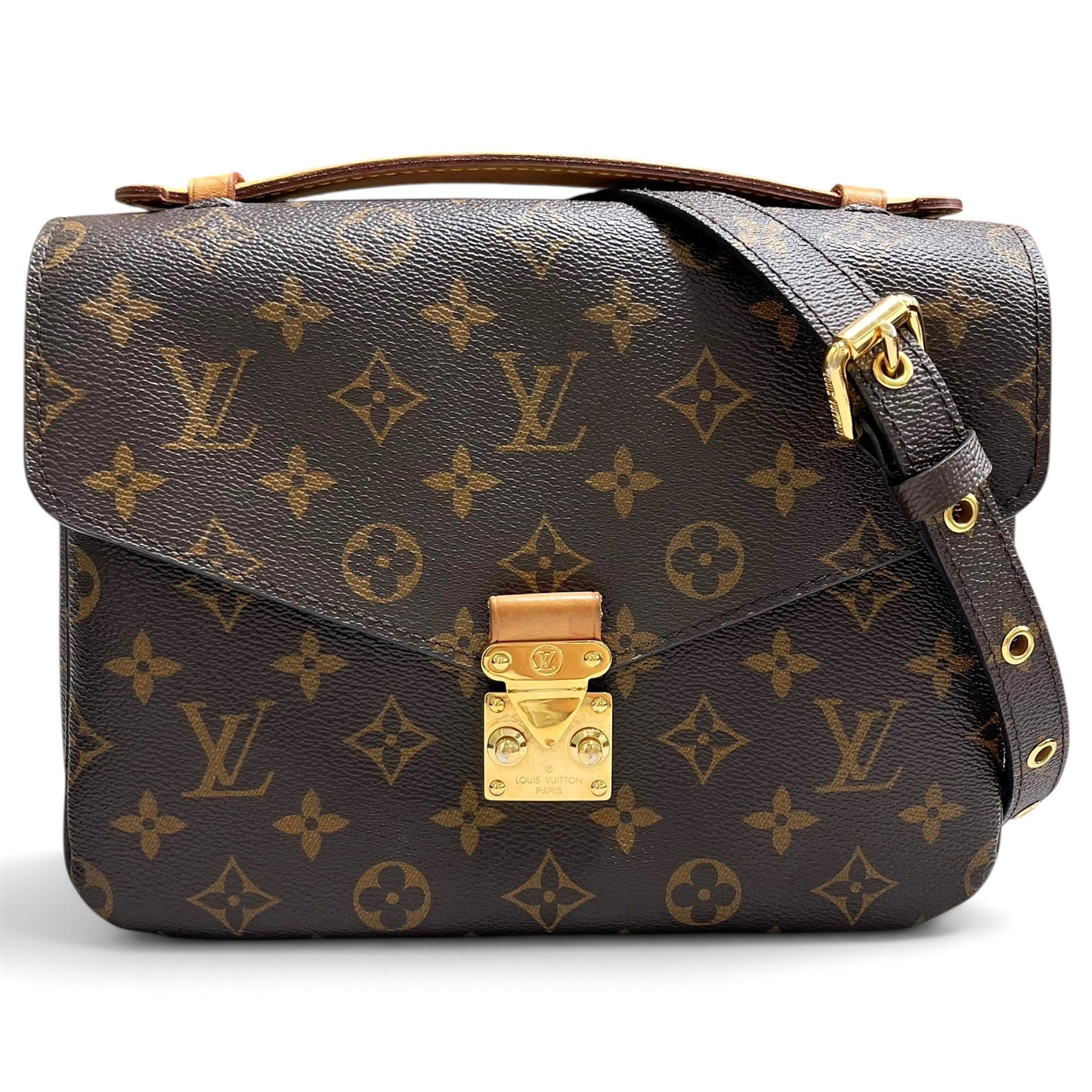 Metis leather handbag