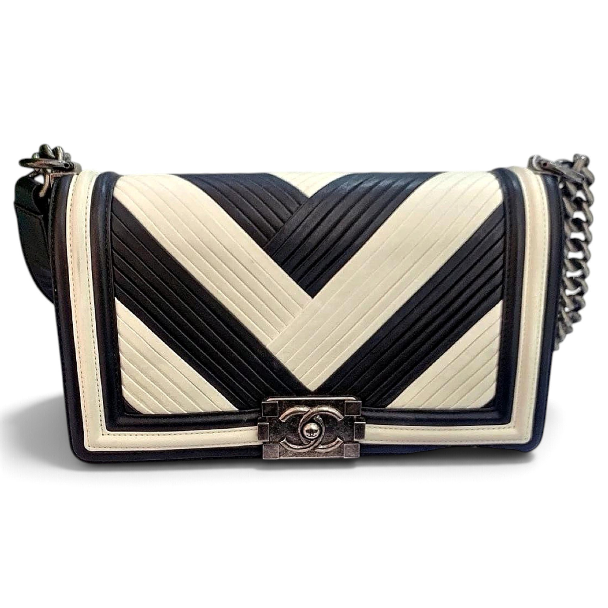 Boy leather crossbody bag