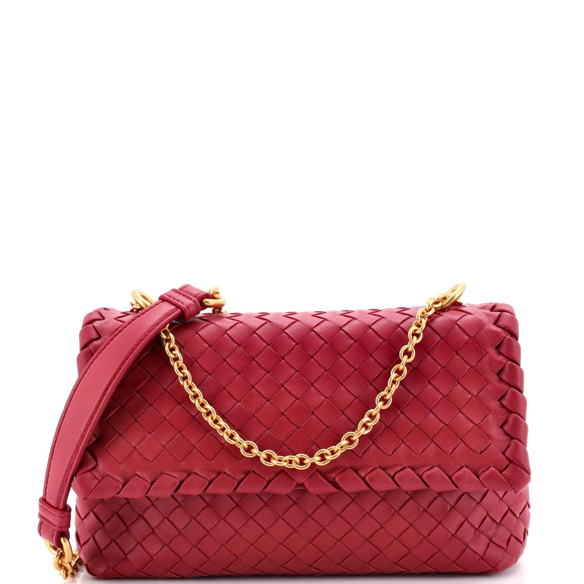 Olimpia Crossbody Bag Intrecciato Nappa Baby