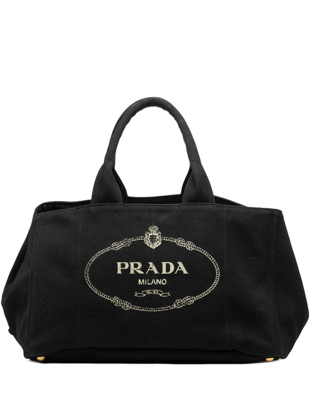 2013-2026 Large Canvas Canapa Logo Tote satchel