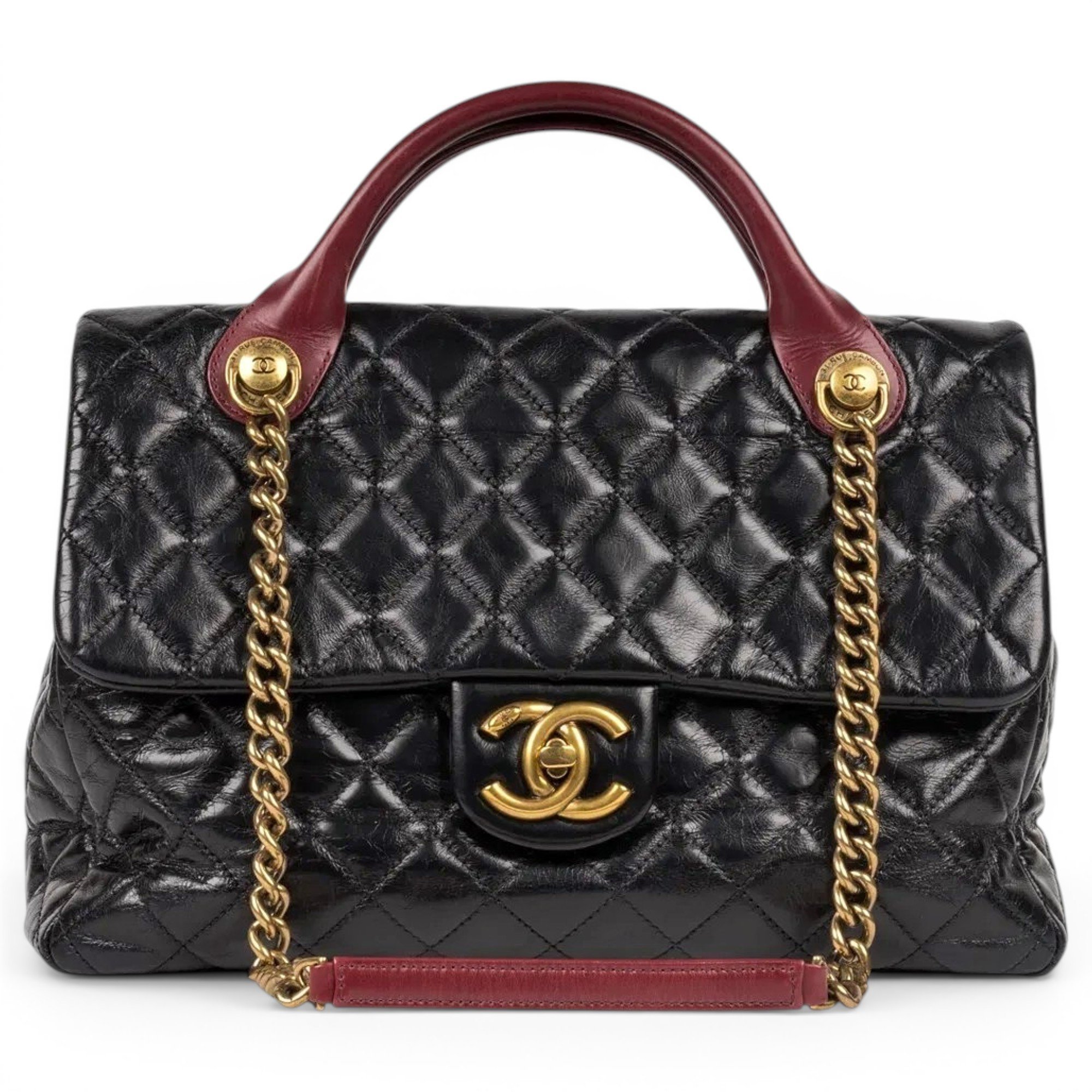 Chanel Coco Handle leather handbag