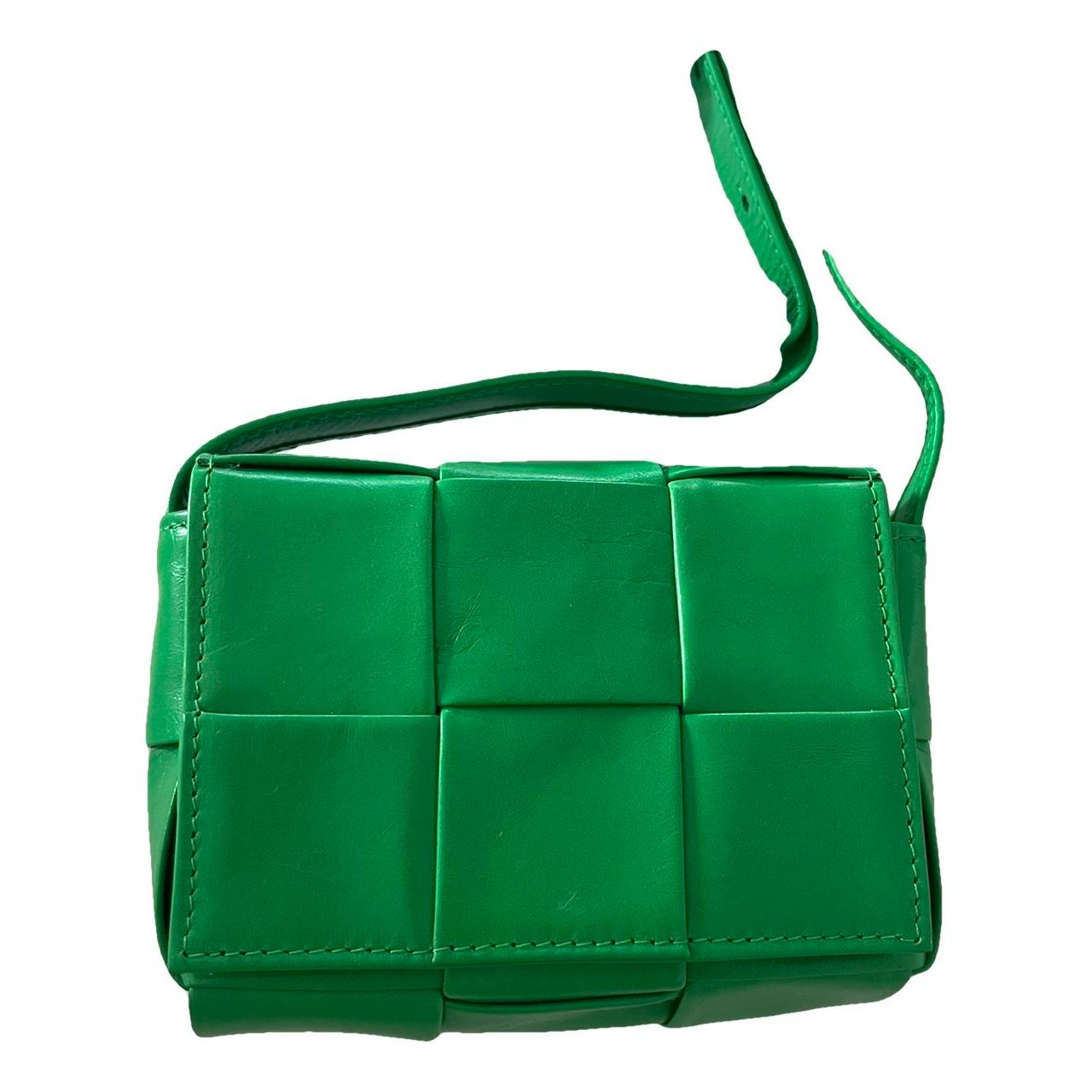Cassette leather crossbody bag