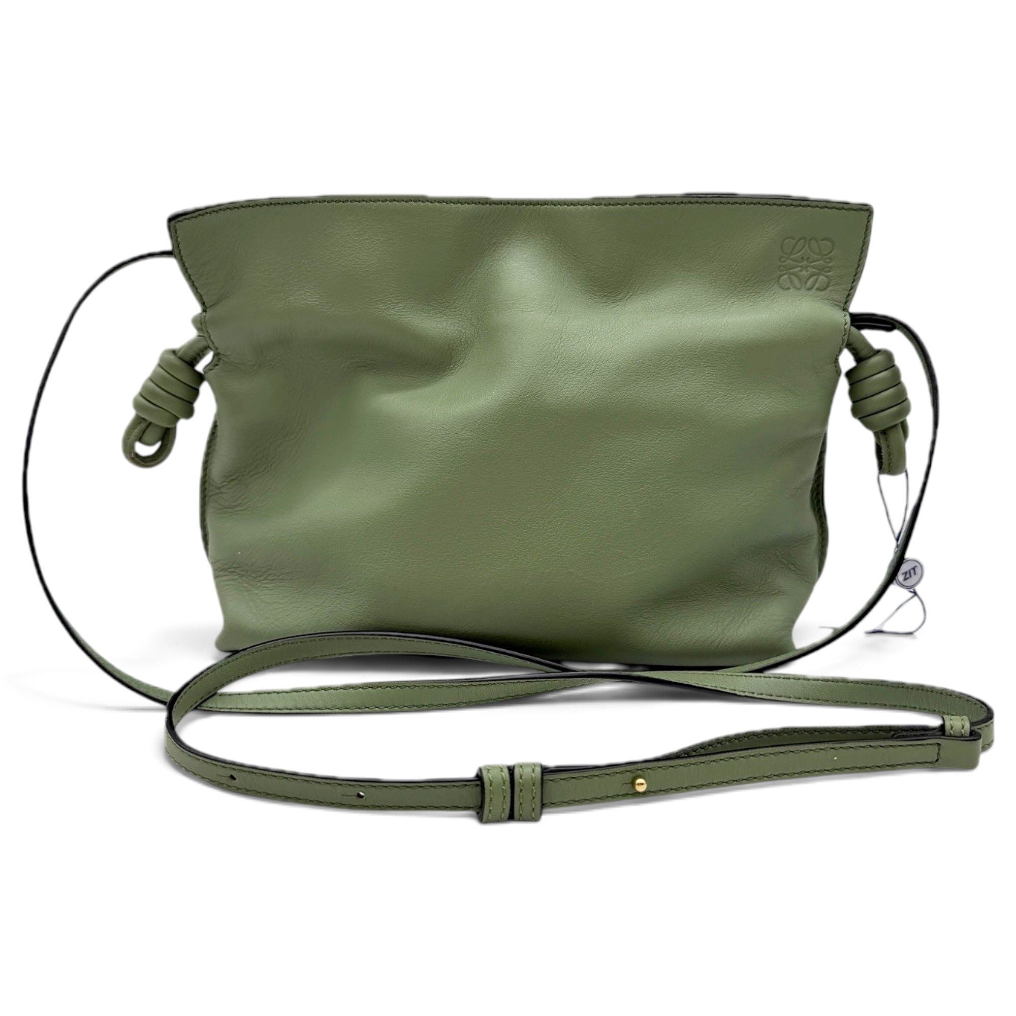 Flamenco leather handbag