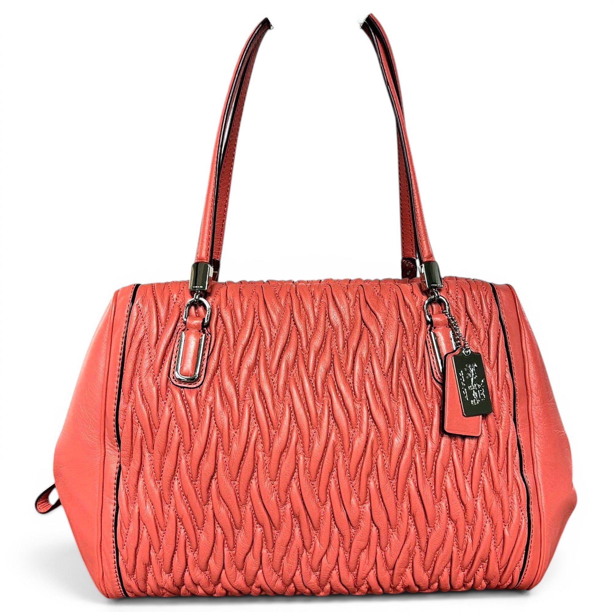 Crossgrain Gathered Kitt Carry All leather handbag