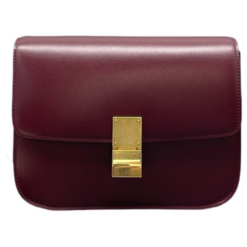 Classic leather handbag