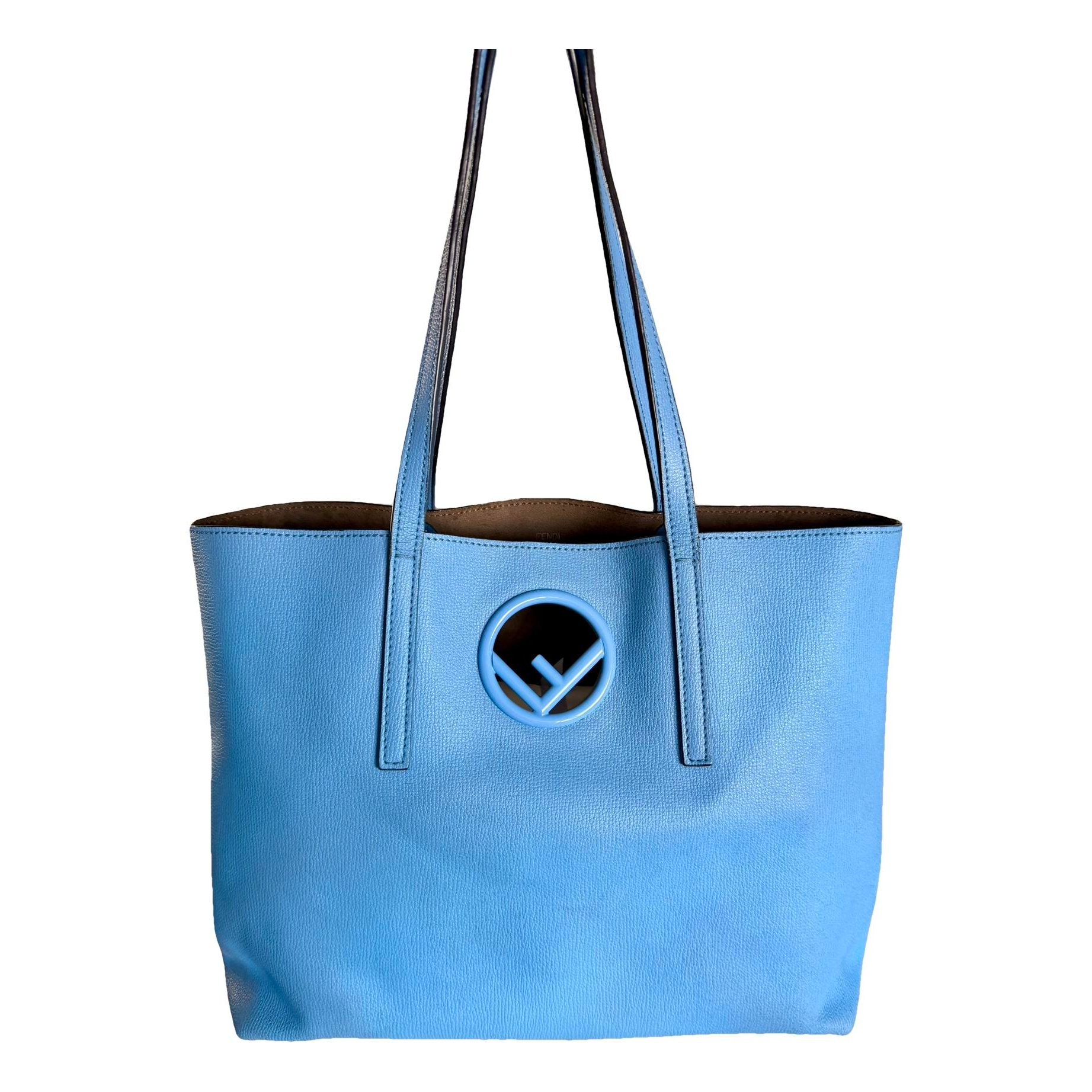 Leather tote