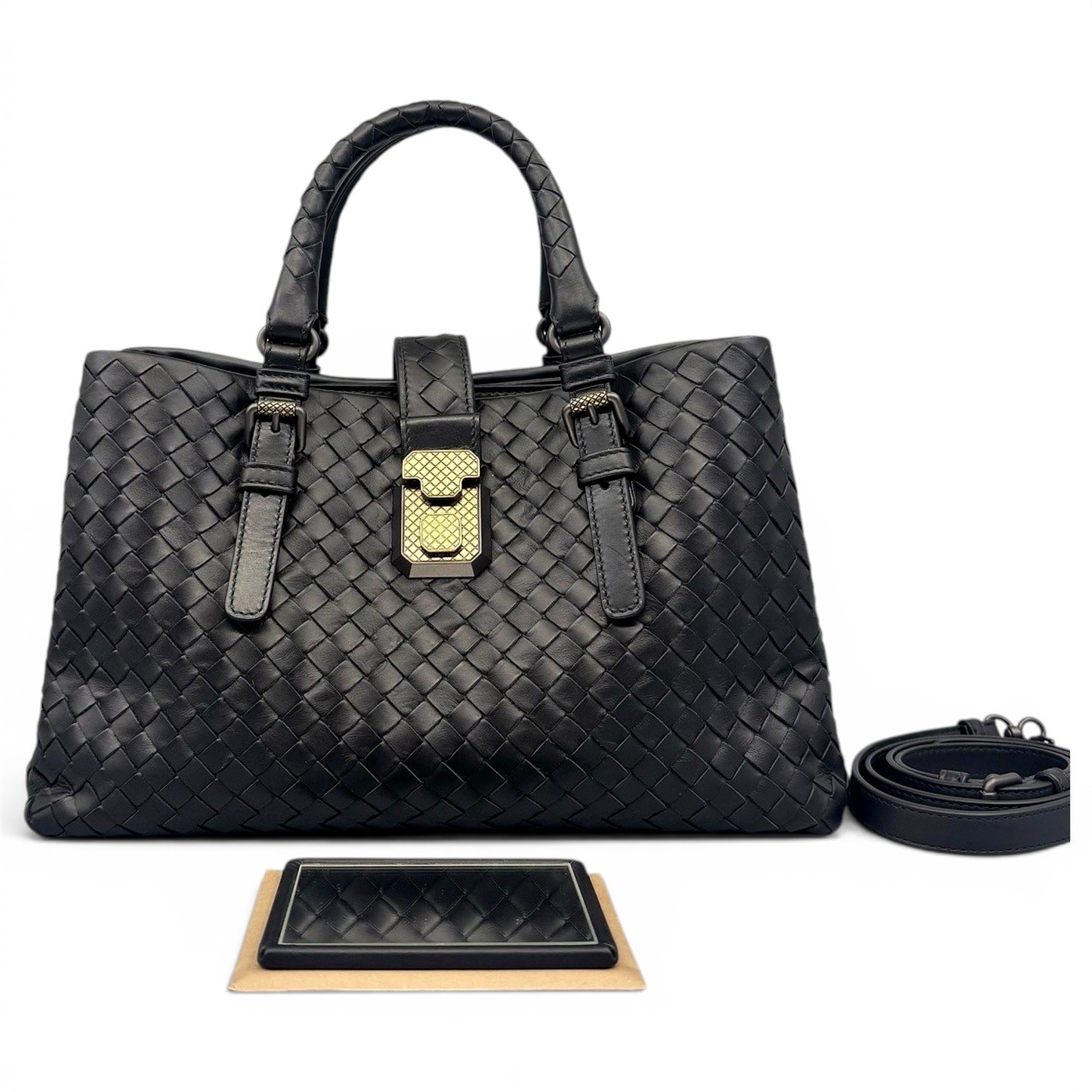 Roma leather handbag