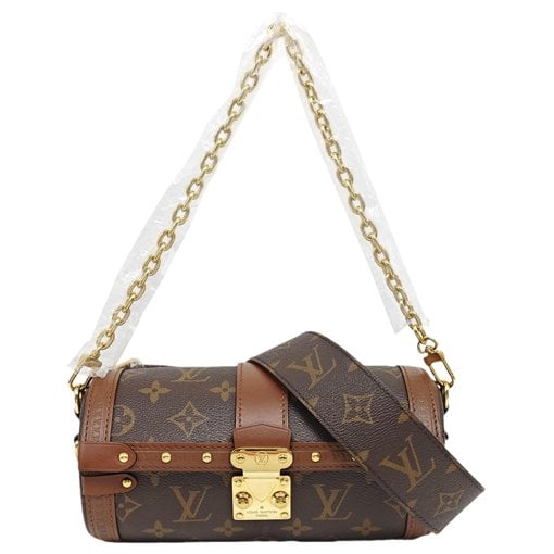 Papillon leather handbag