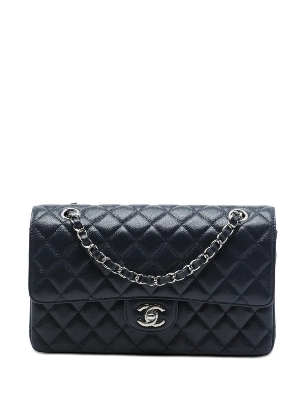 2009-2010 Medium Classic Caviar Double Flap shoulder bag