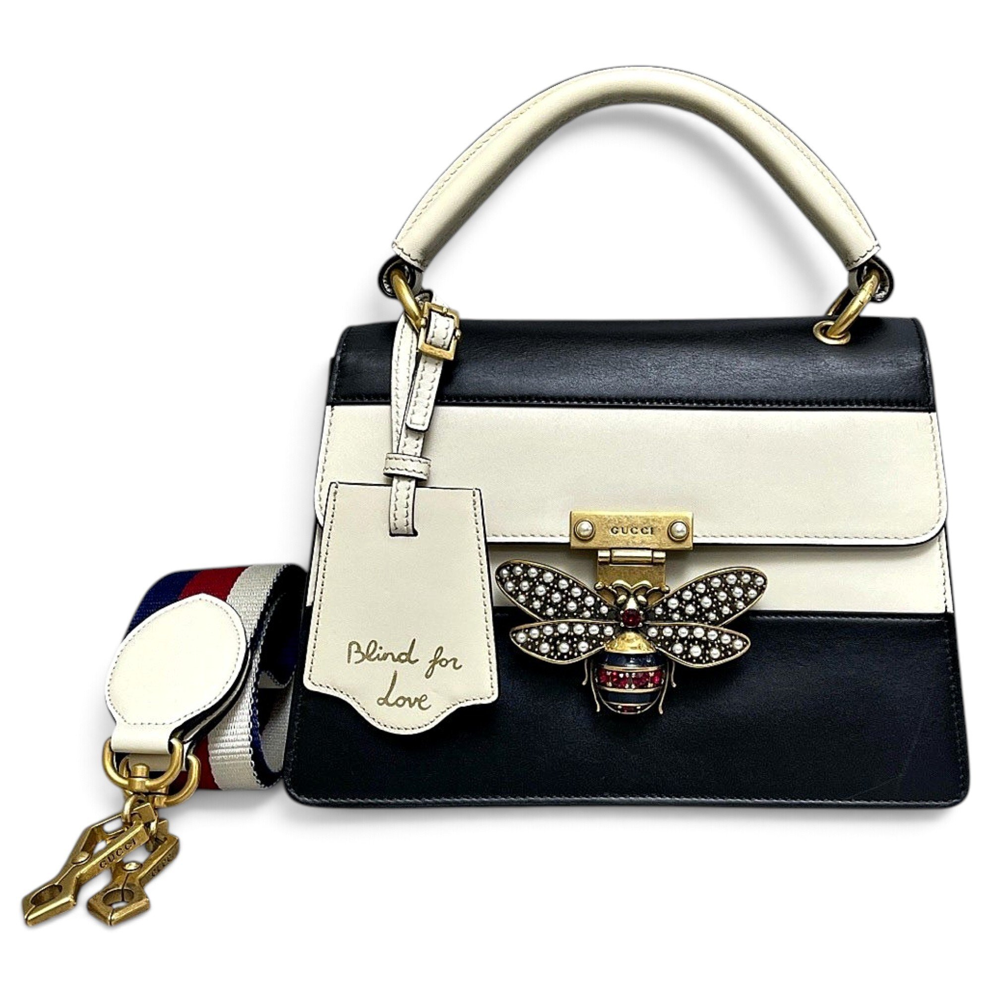 Queen Margaret leather handbag