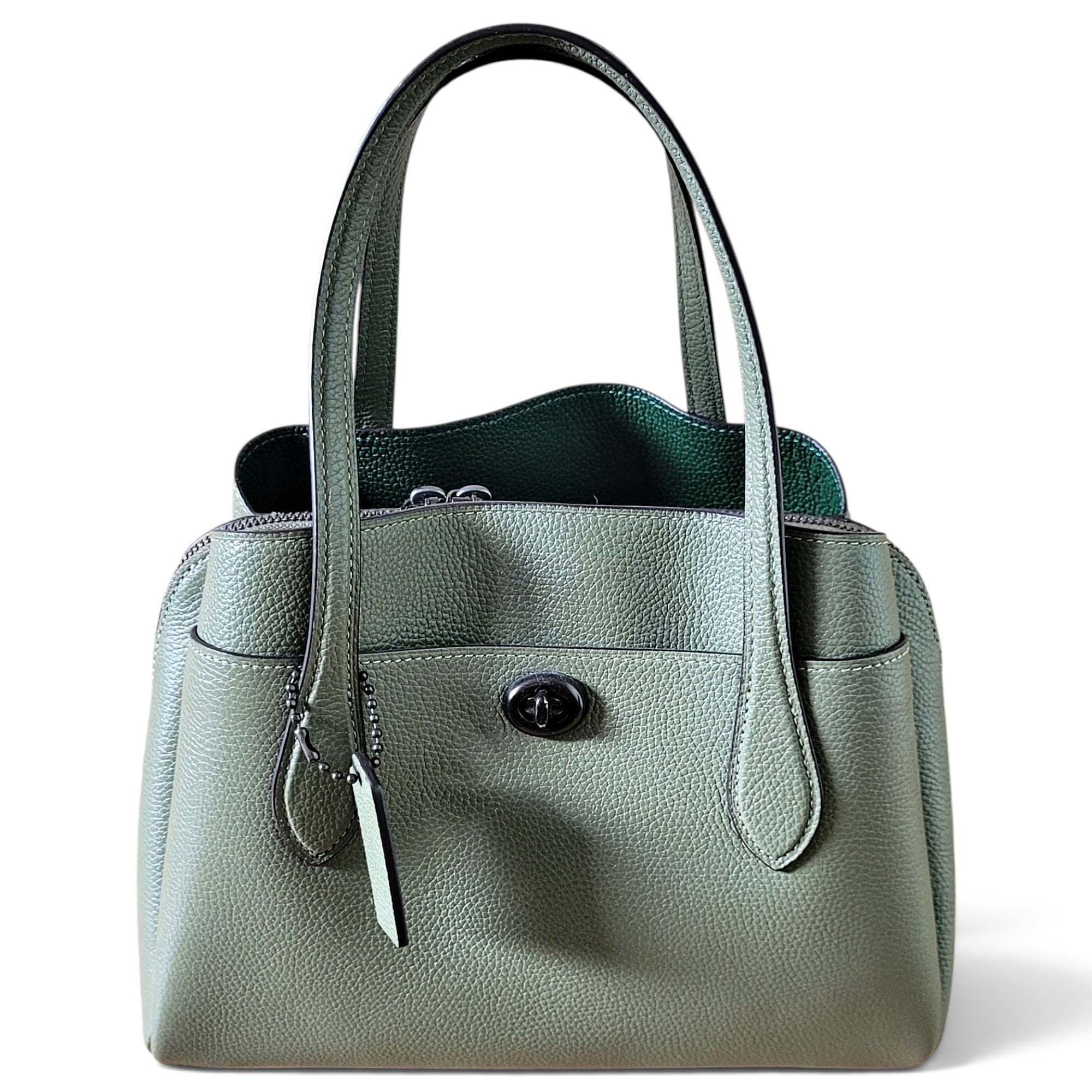 Leather crossbody bag