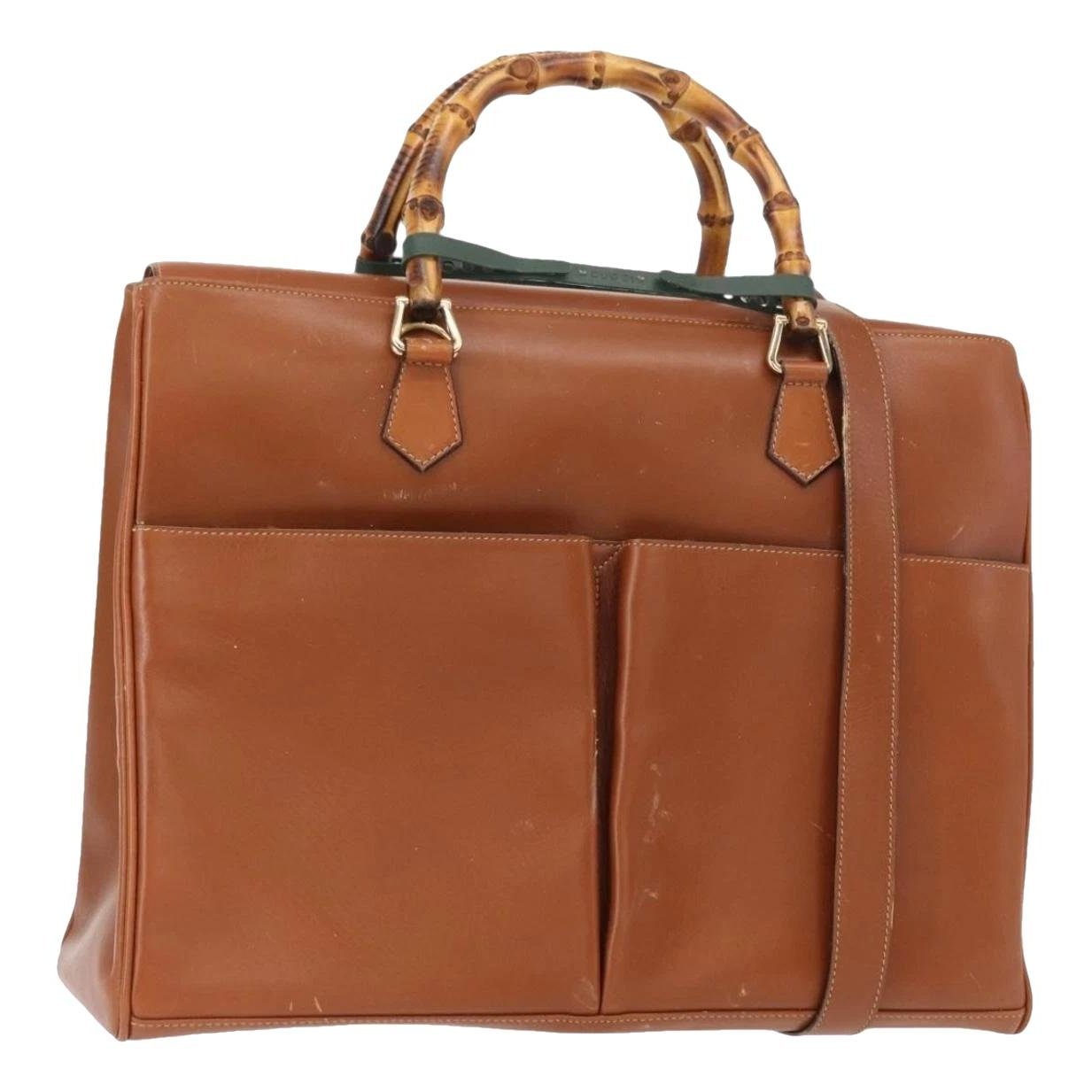 Leather handbag