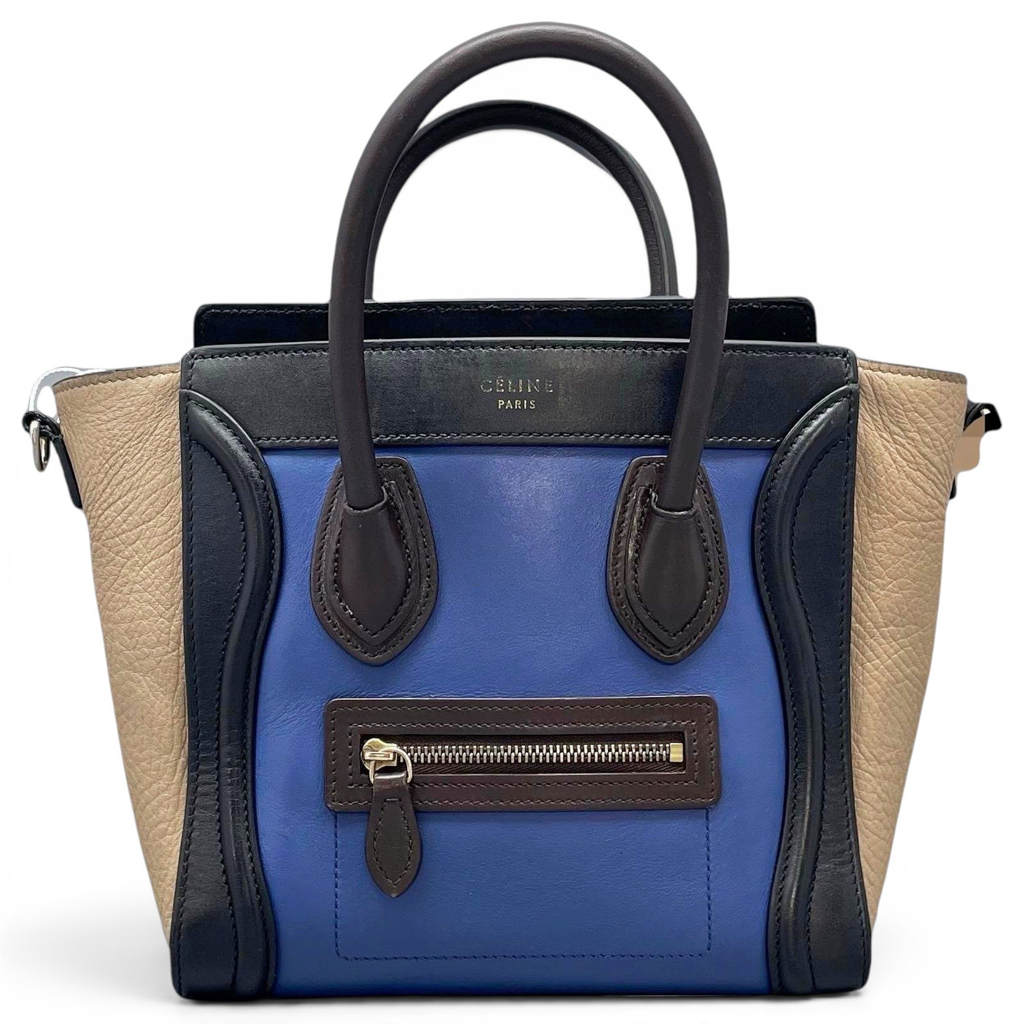 Luggage leather bag