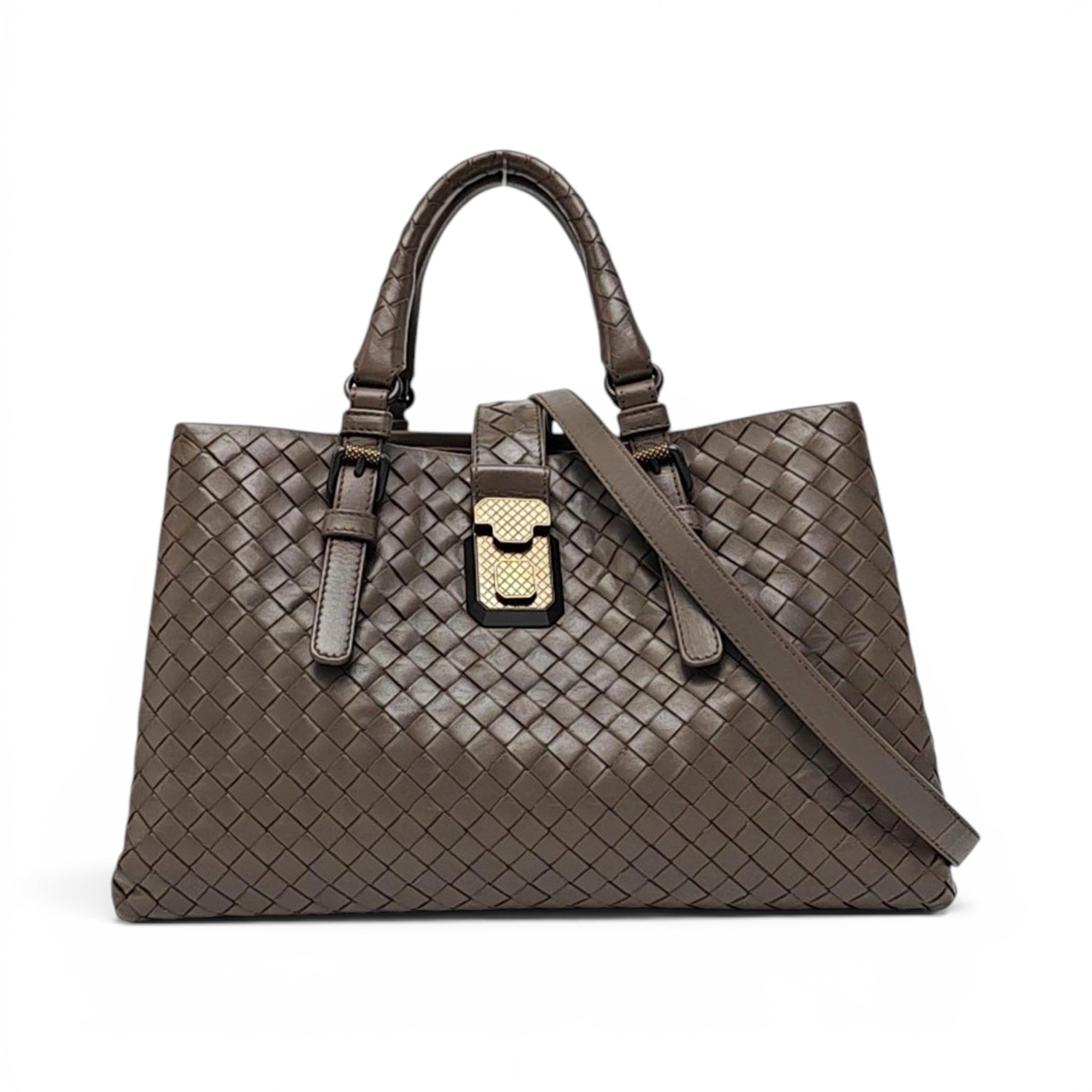Roma leather handbag