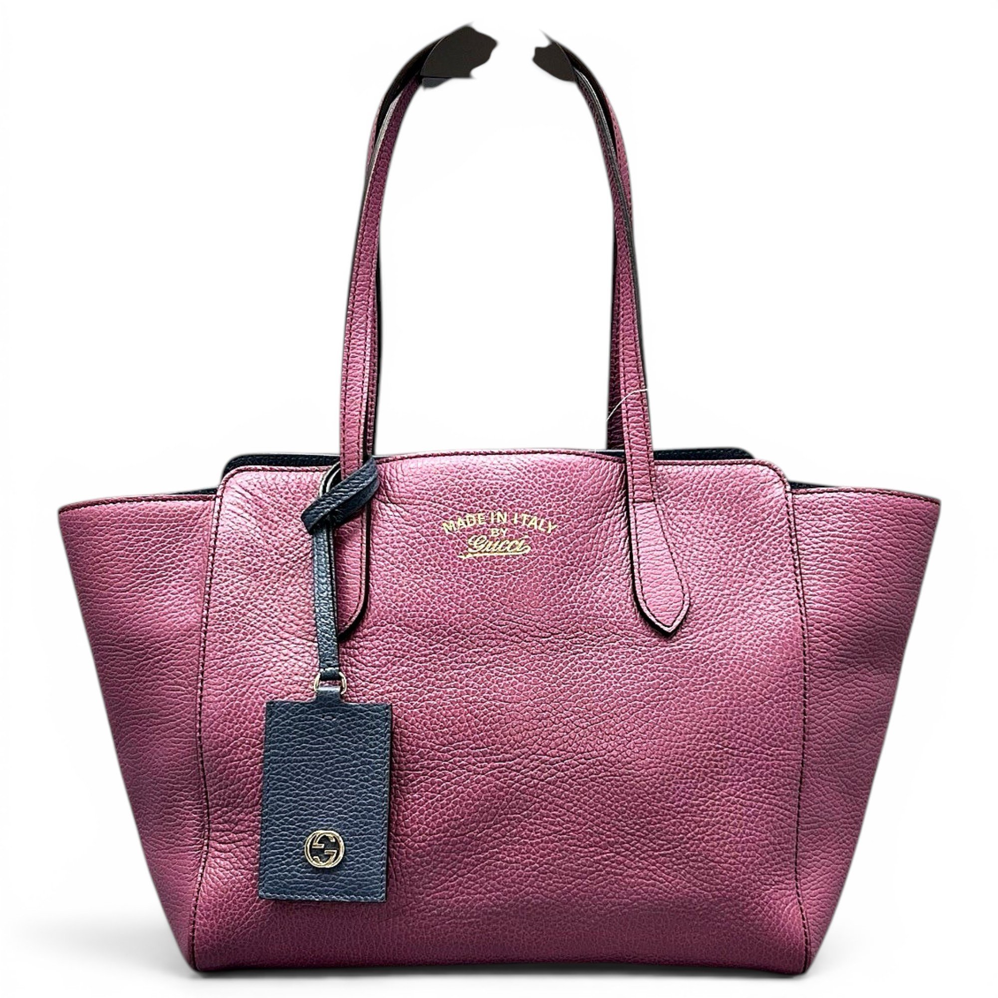 Swing leather tote