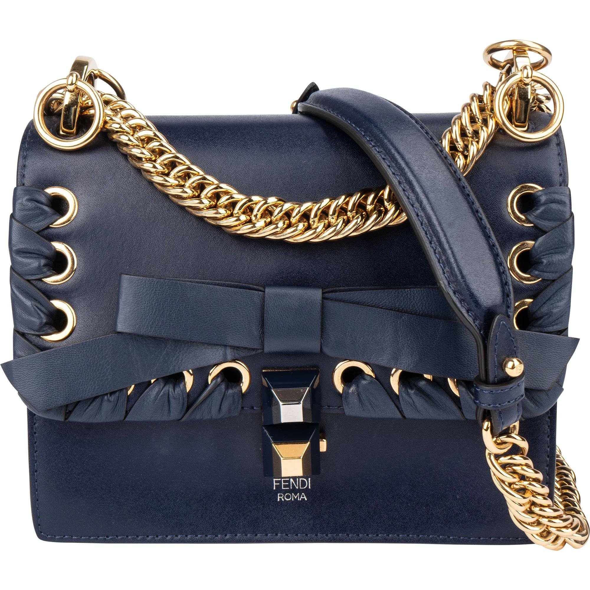 Kan I leather crossbody bag